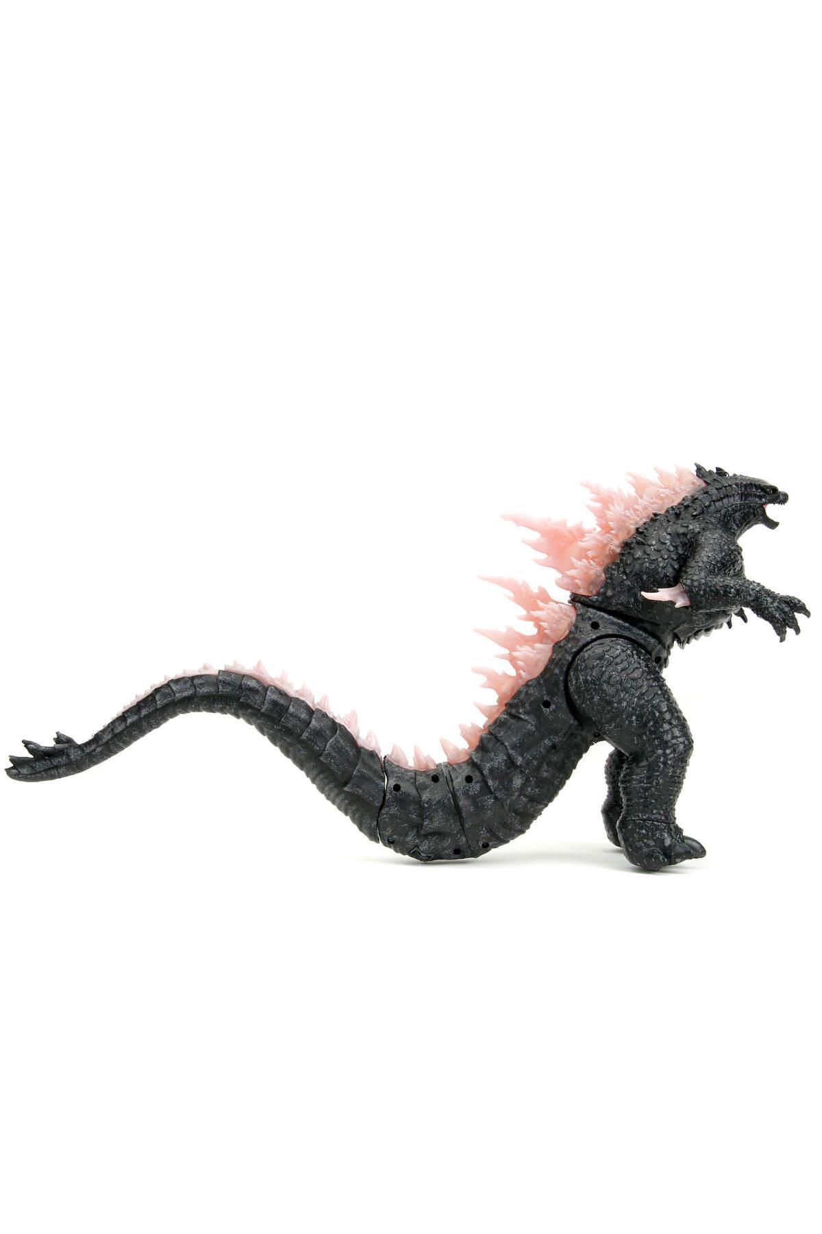 1:12 GXK Sesli ve Işıklı Uzaktan Kumandalı Godzilla Figürü 63 cm-Hayvan Figürleri