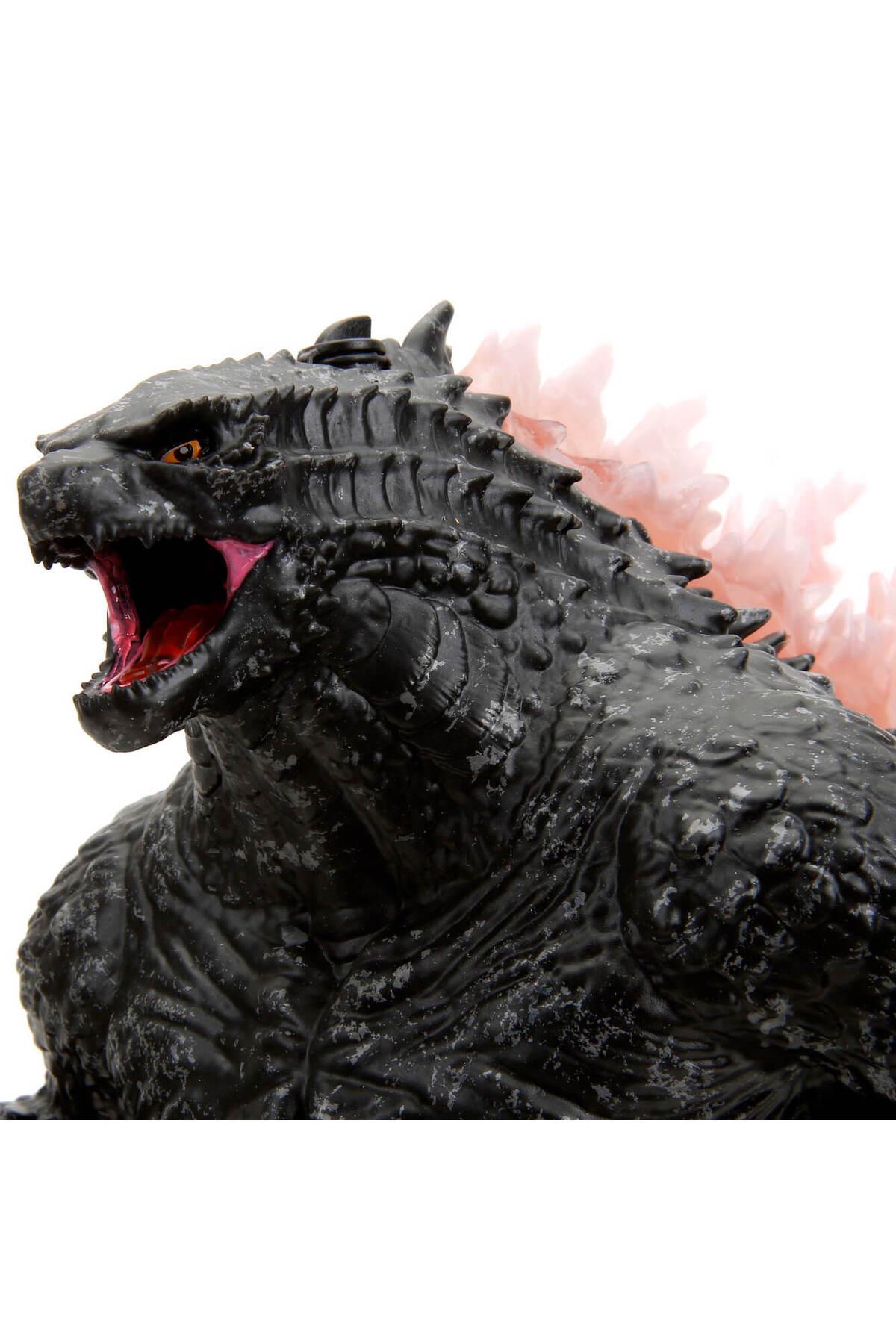 1:12 GXK Sesli ve Işıklı Uzaktan Kumandalı Godzilla Figürü 63 cm-Hayvan Figürleri