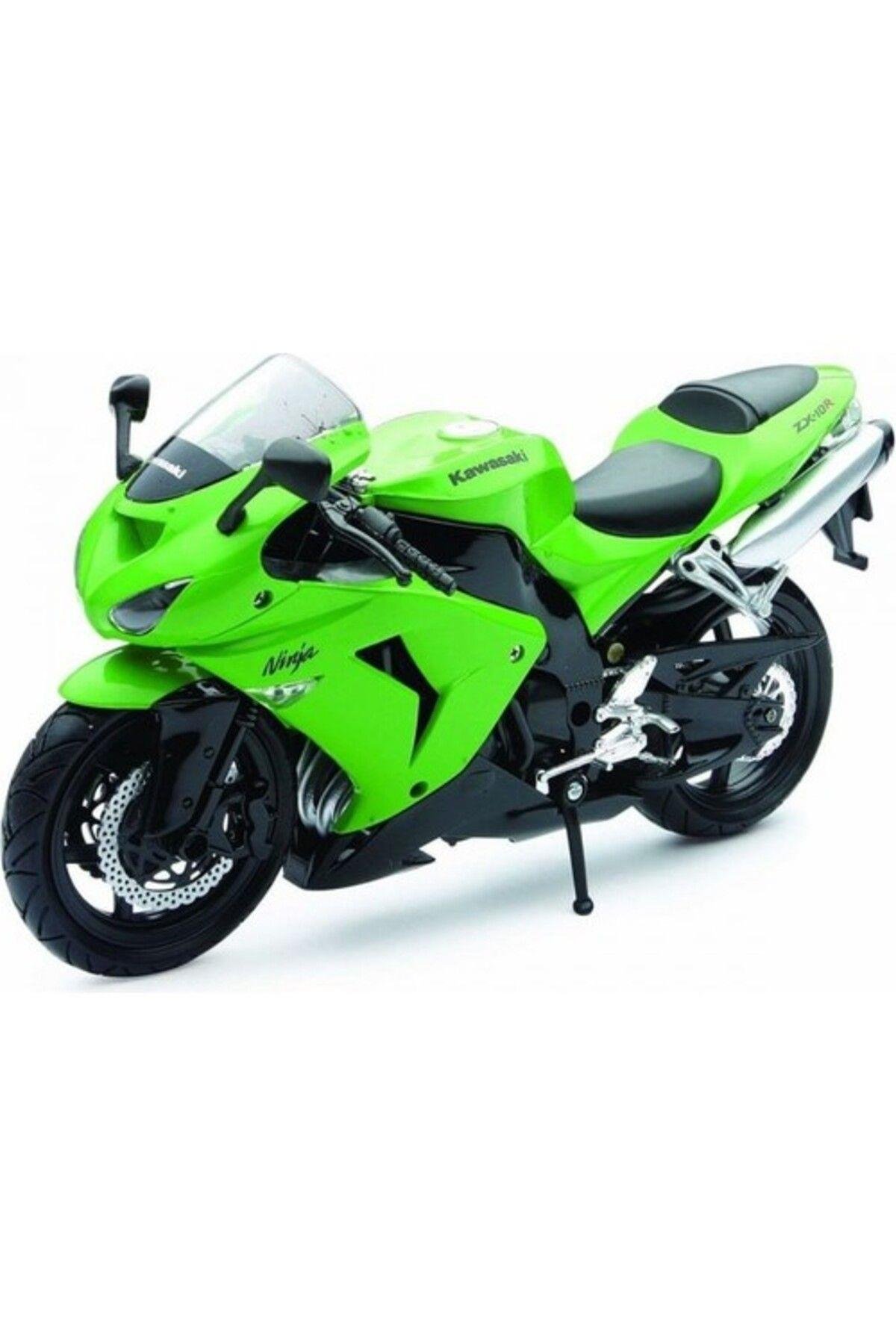 1:12 Kawasaki Zx - 10R Model Motorsiklet-Maket Araçlar