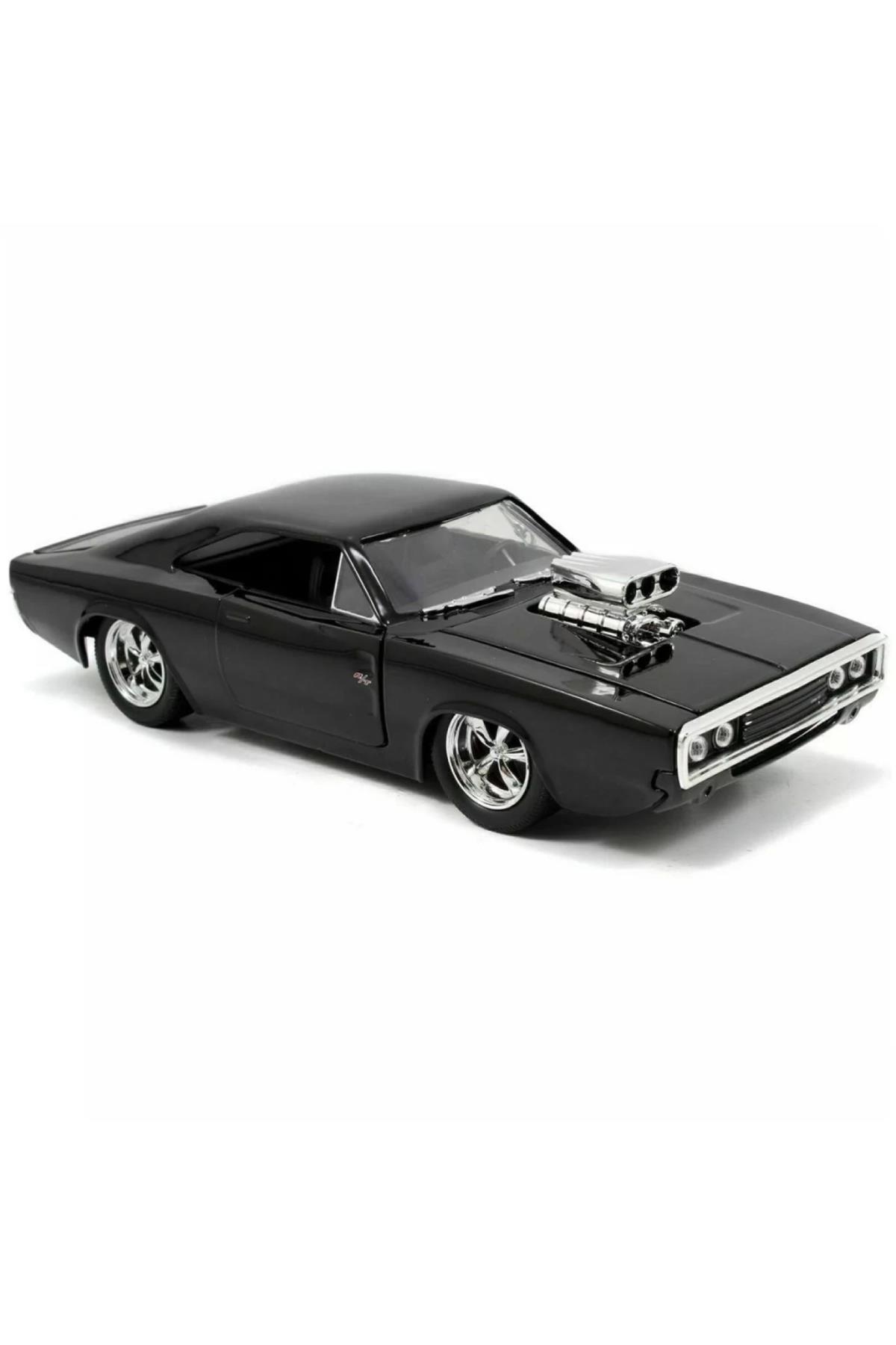 1:16 Fast & Furious 1970 Kumandalı Dom's Dodge Charger R/t Turbo Araba-Uzaktan Kumandalı Araçlar
