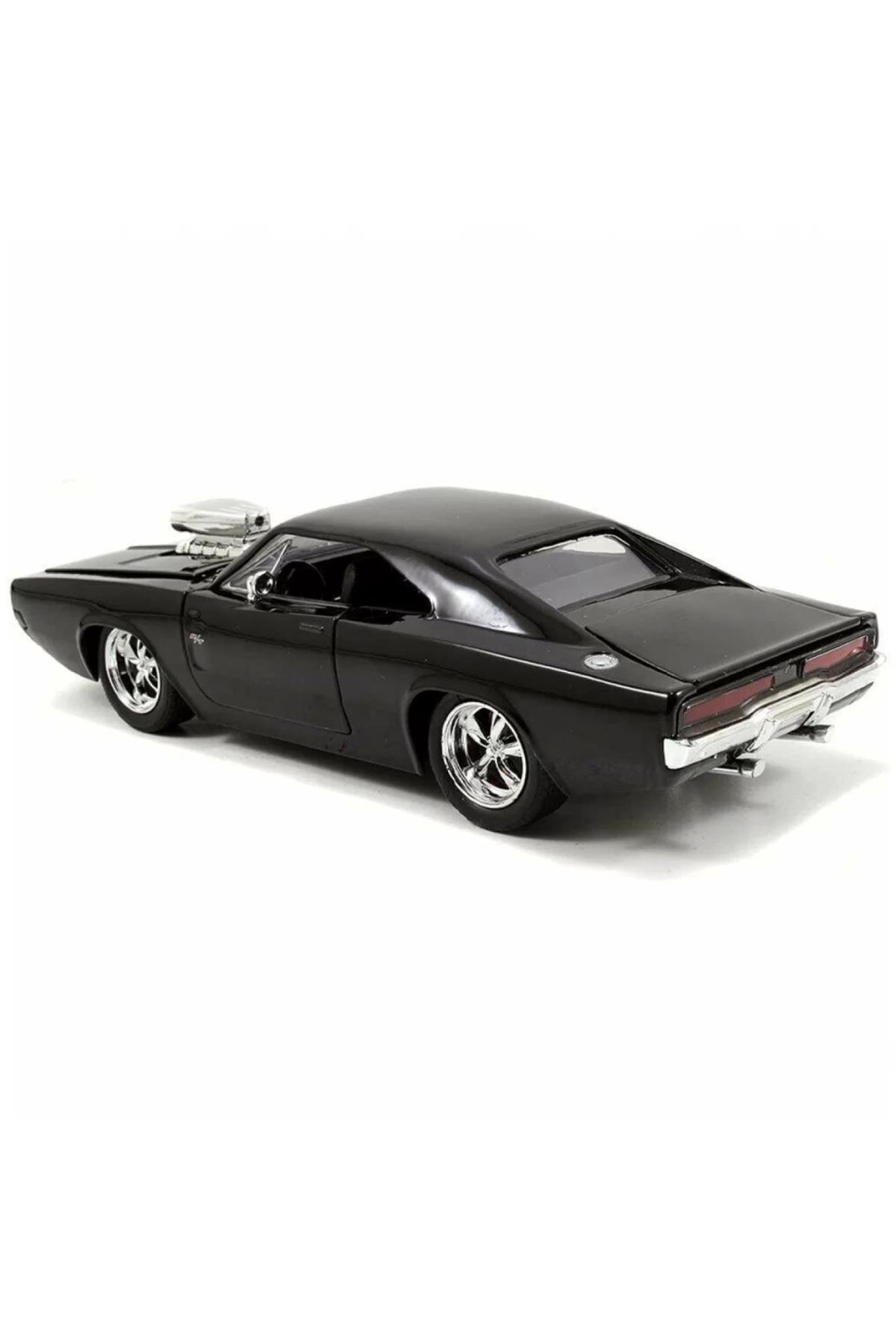 1:16 Fast & Furious 1970 Kumandalı Dom's Dodge Charger R/t Turbo Araba-Uzaktan Kumandalı Araçlar