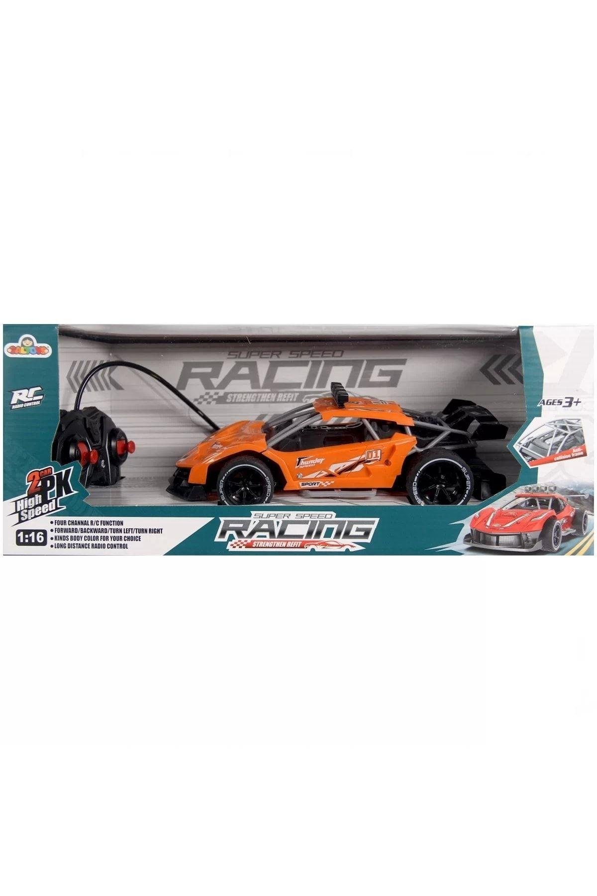 1:16 F/f Şarjlı Racıng Car Turuncu-Uzaktan Kumandalı Araçlar