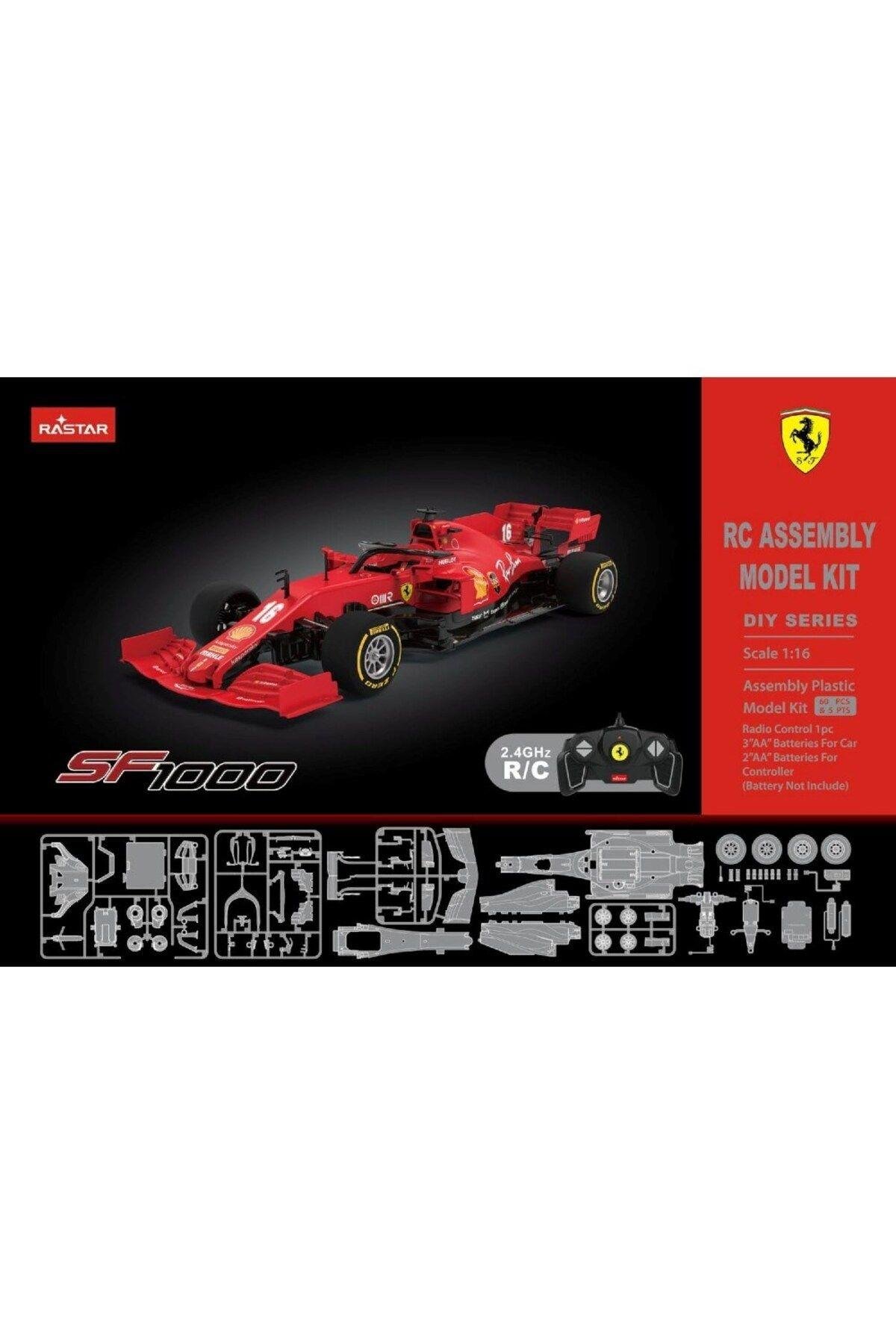 1:16 Uzaktan Kumandalı Araba Ferrari F1 Building Kit 2.4 Ghz-Uzaktan Kumandalı Araçlar