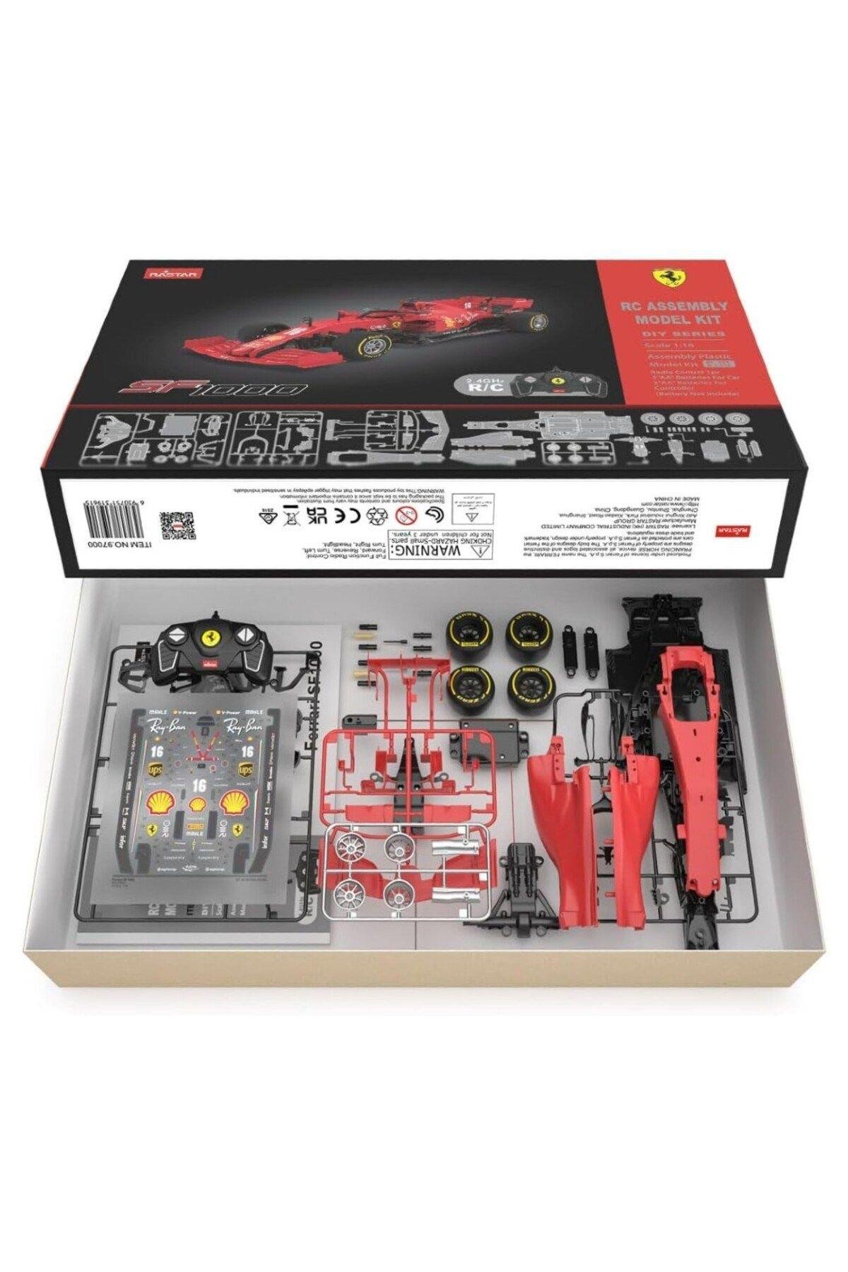 1:16 Uzaktan Kumandalı Araba Ferrari F1 Building Kit 2.4 Ghz-Uzaktan Kumandalı Araçlar