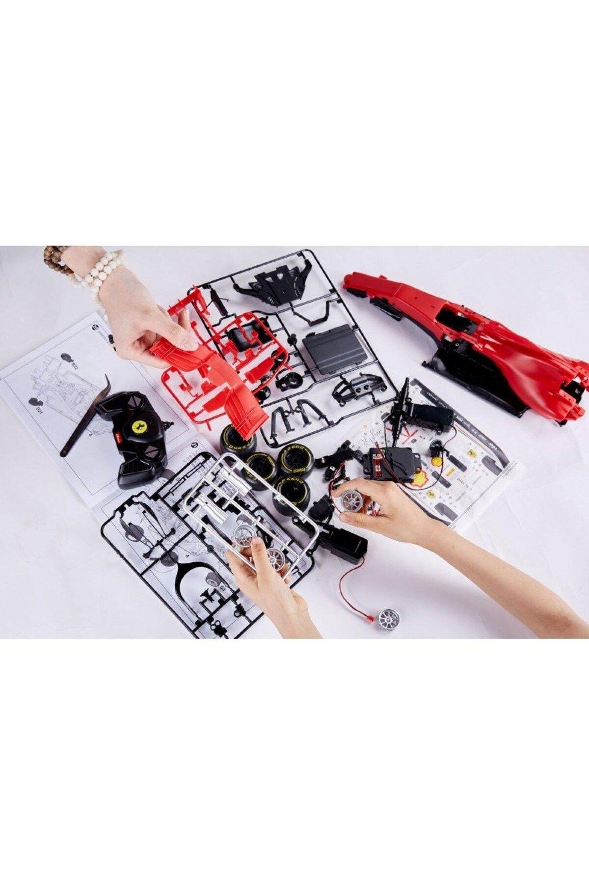 1:16 Uzaktan Kumandalı Araba Ferrari F1 Building Kit 2.4 Ghz-Uzaktan Kumandalı Araçlar