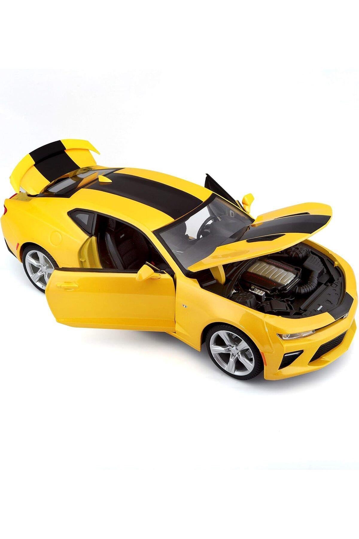1:18 2016 CHEVROLET CAMARO SS SARI-Maket Araçlar