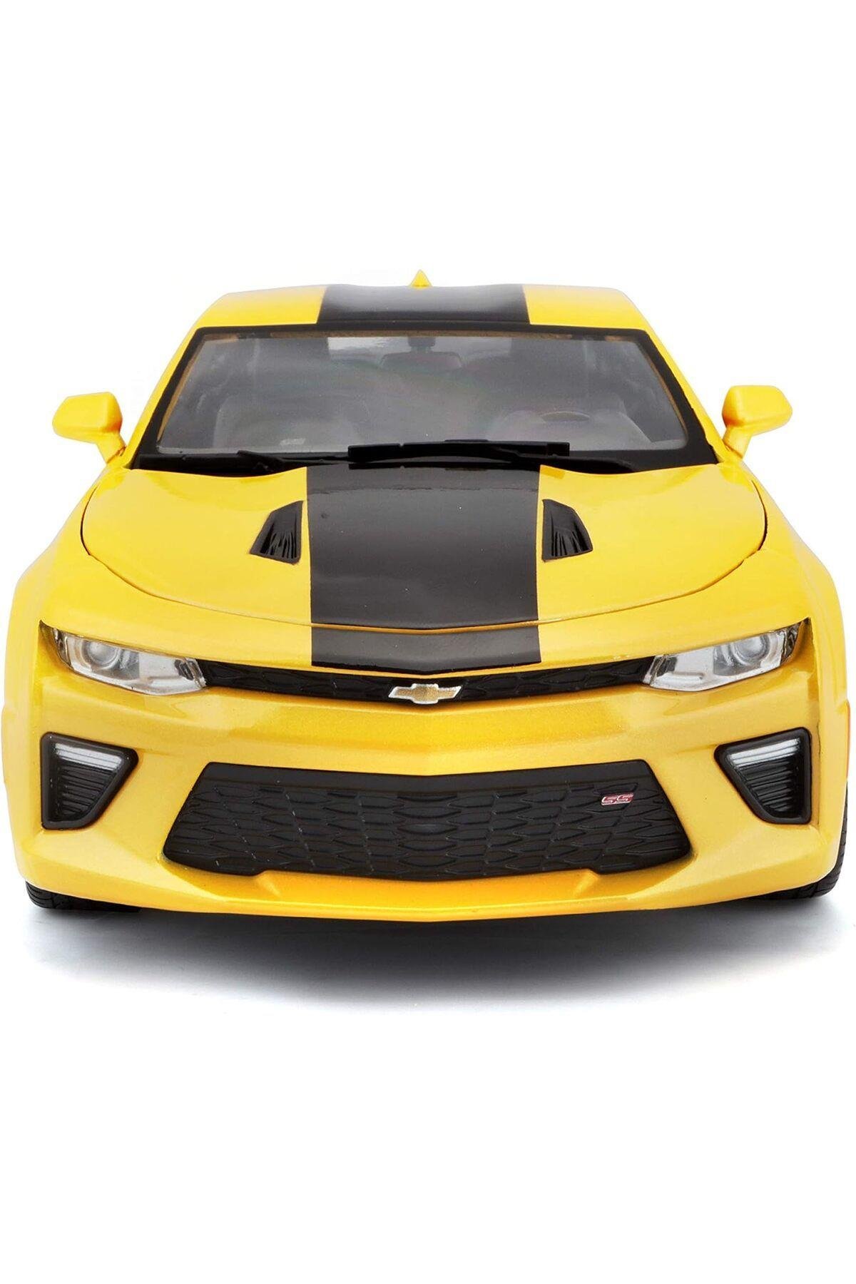 1:18 2016 CHEVROLET CAMARO SS SARI-Maket Araçlar
