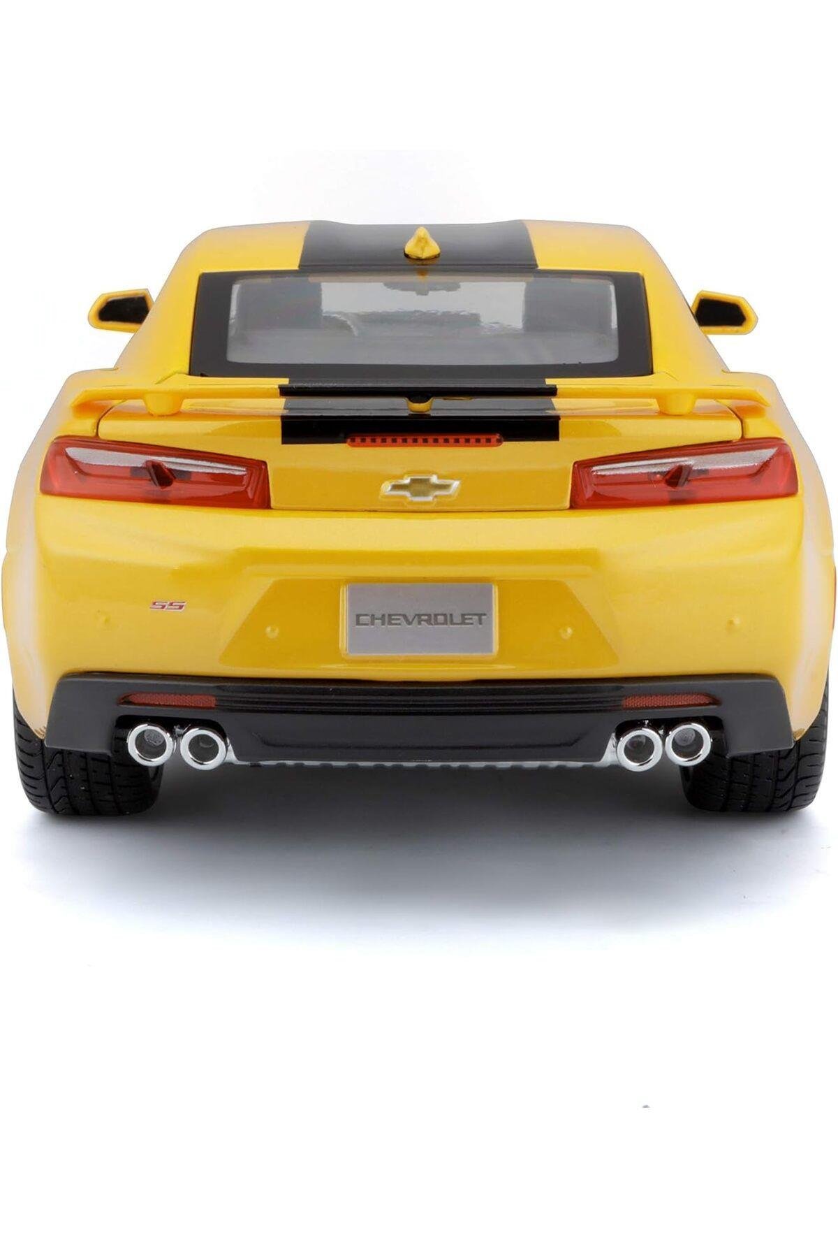 1:18 2016 CHEVROLET CAMARO SS SARI-Maket Araçlar