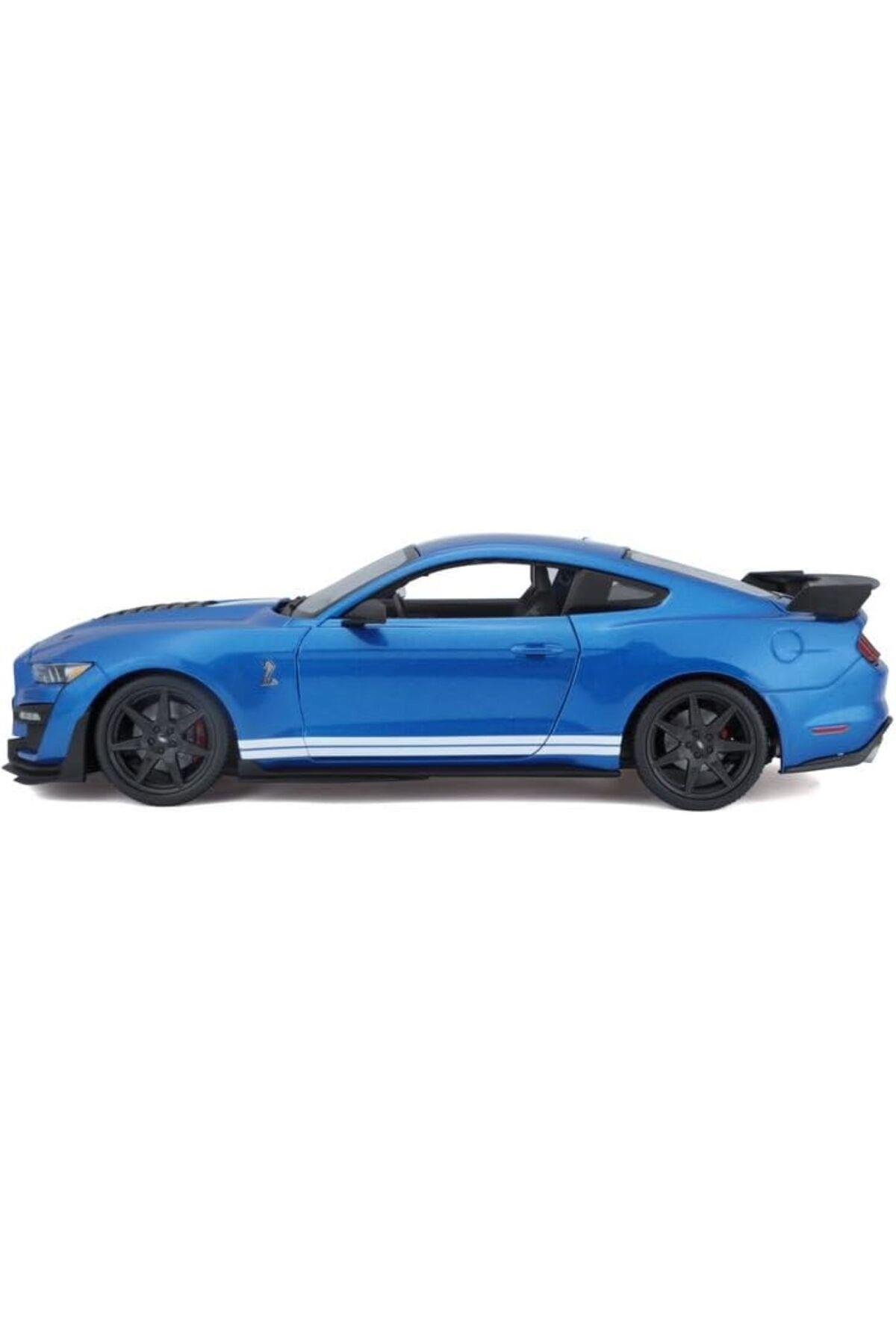 1/18 2020 FORD  SHELBY GT500 MAVİ-Maket Araçlar