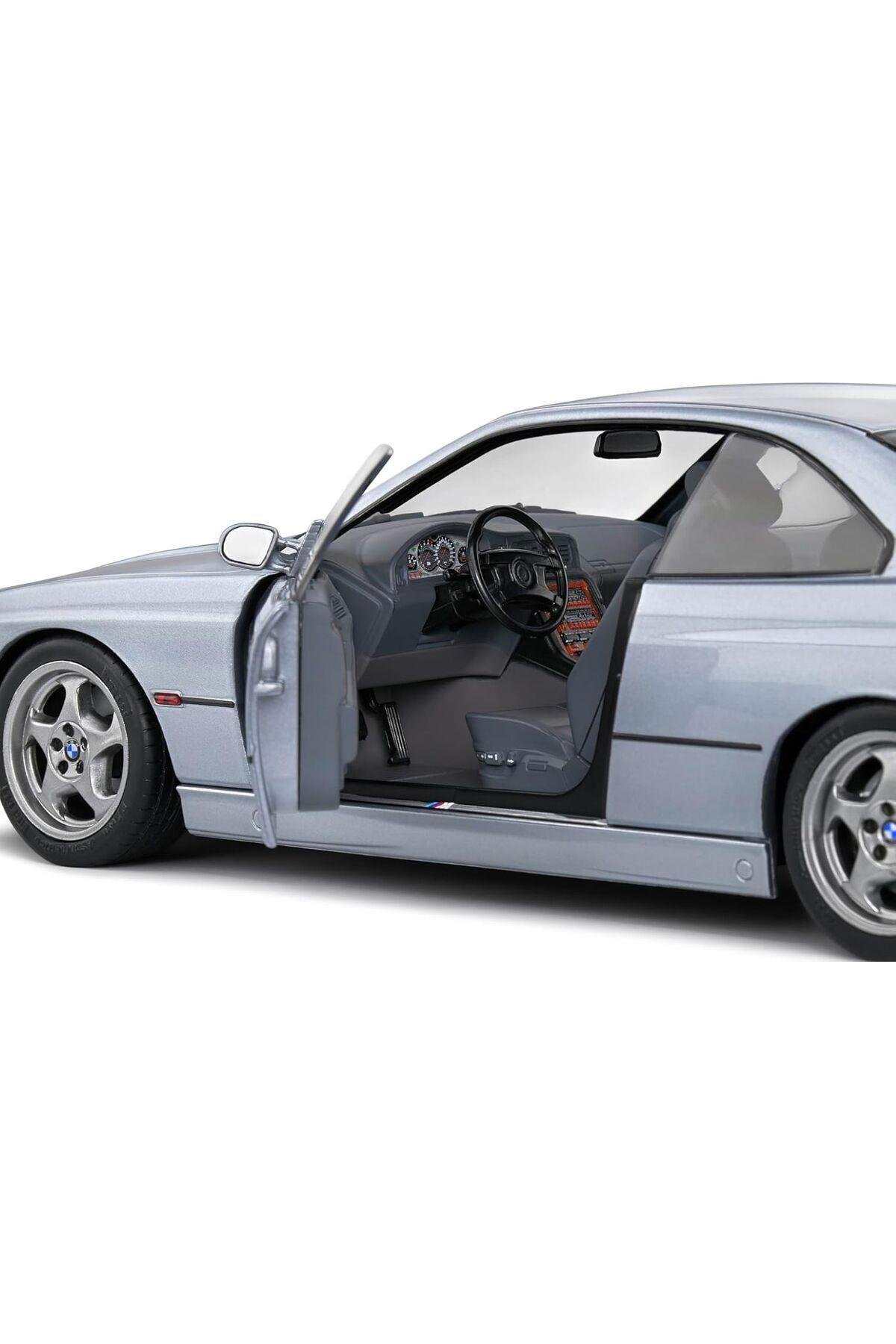 1:18 BMW 850 (E31) CSI Silver 1992-Maket Araçlar
