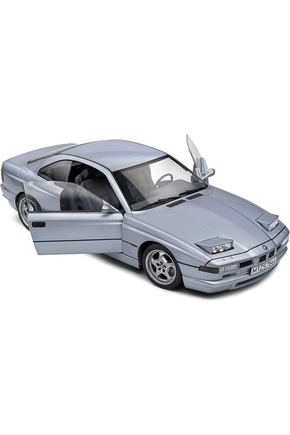 1:18 BMW 850 (E31) CSI Silver 1992-Maket Araçlar