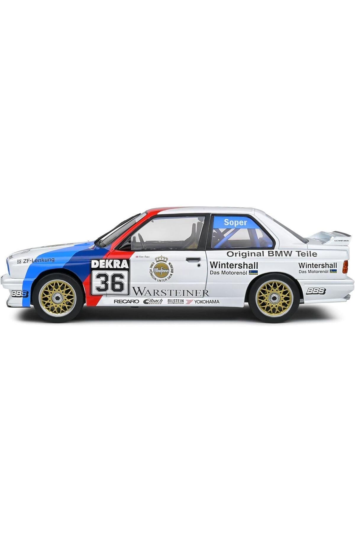 1:18 BMW E30 M3 White #36 SOPER DTM 1989-Maket Araçlar