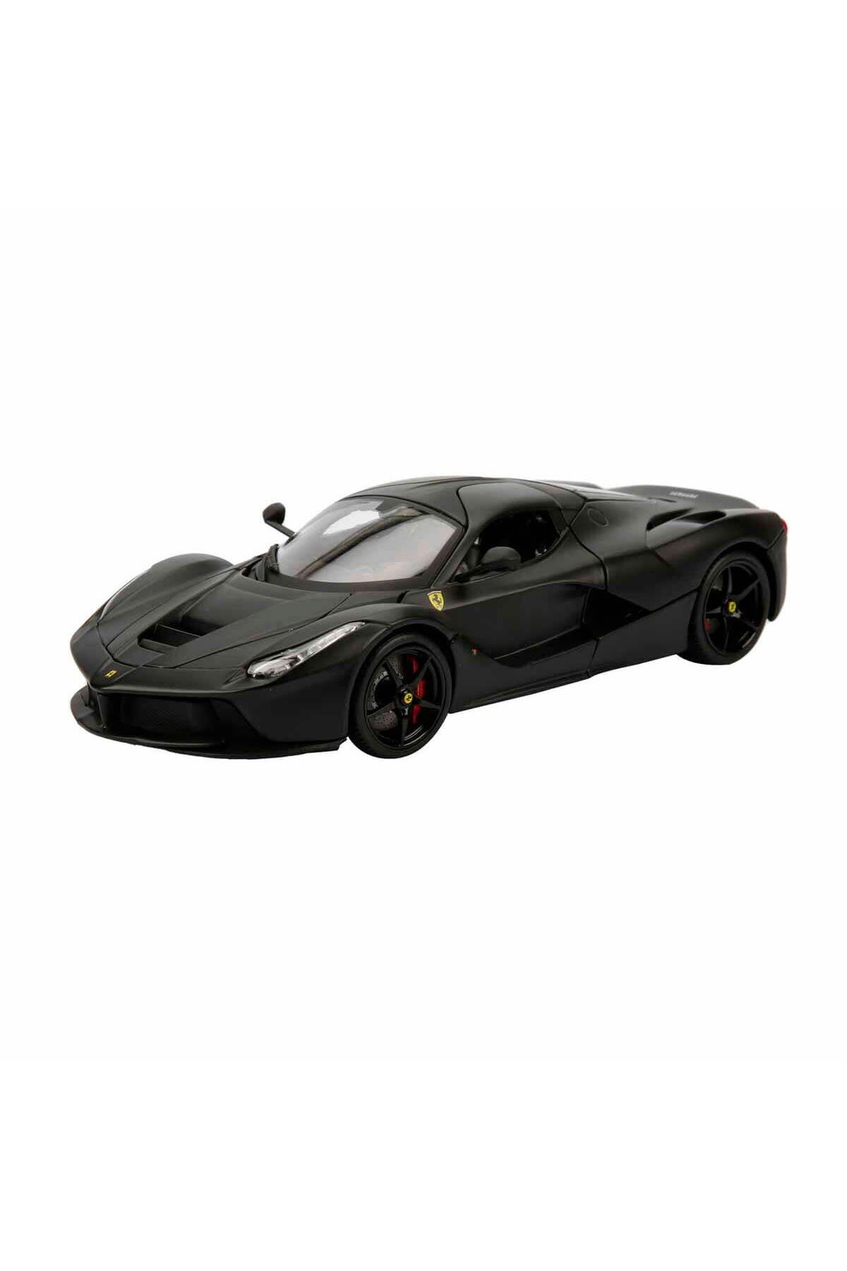 1:18 Ferrari Signature Series LaFerrari Model Araba - Siyah-Maket Araçlar