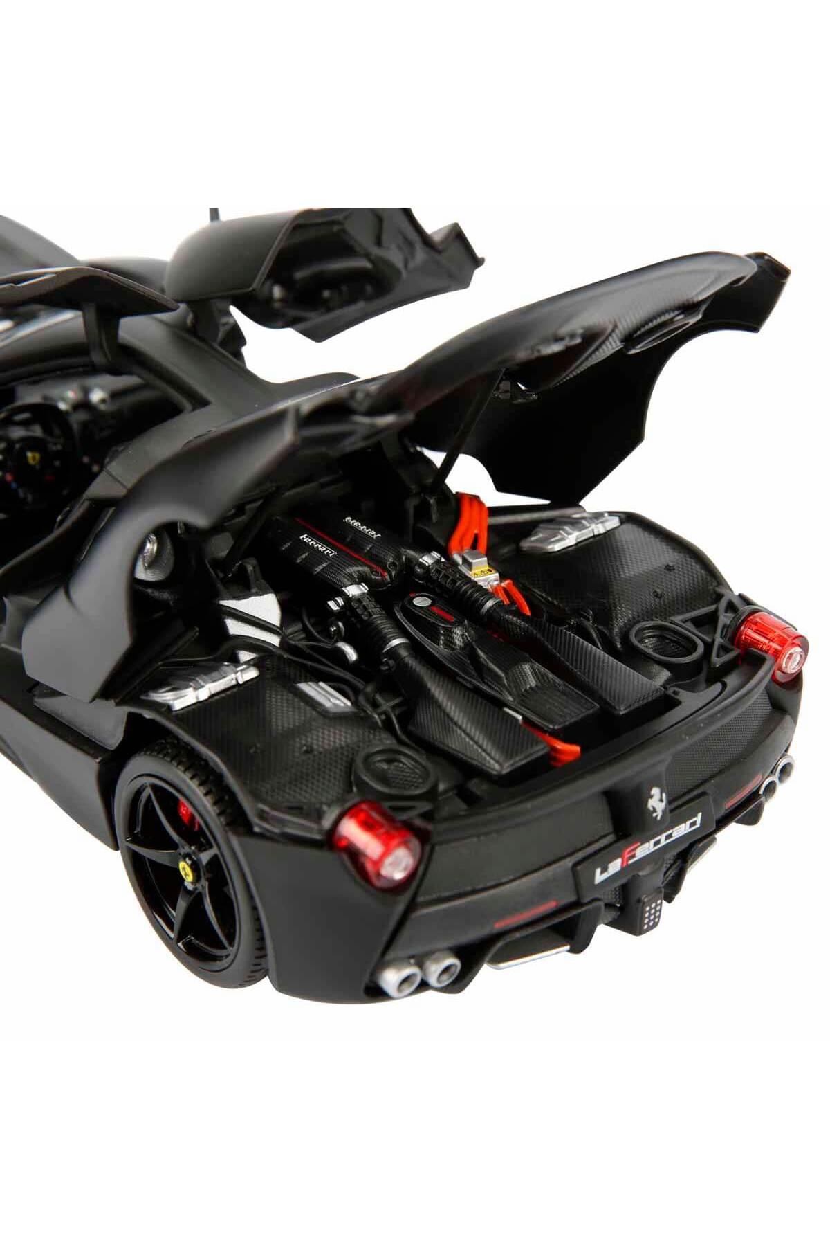 1:18 Ferrari Signature Series LaFerrari Model Araba - Siyah-Maket Araçlar