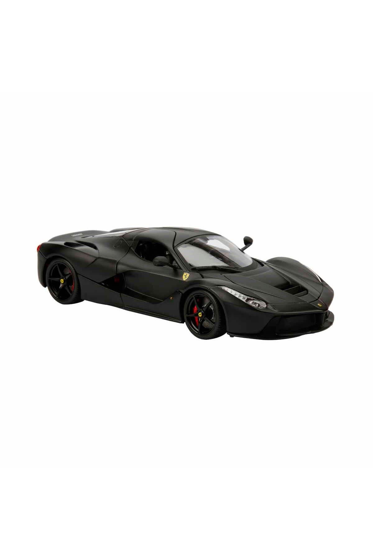 1:18 Ferrari Signature Series LaFerrari Model Araba - Siyah-Maket Araçlar