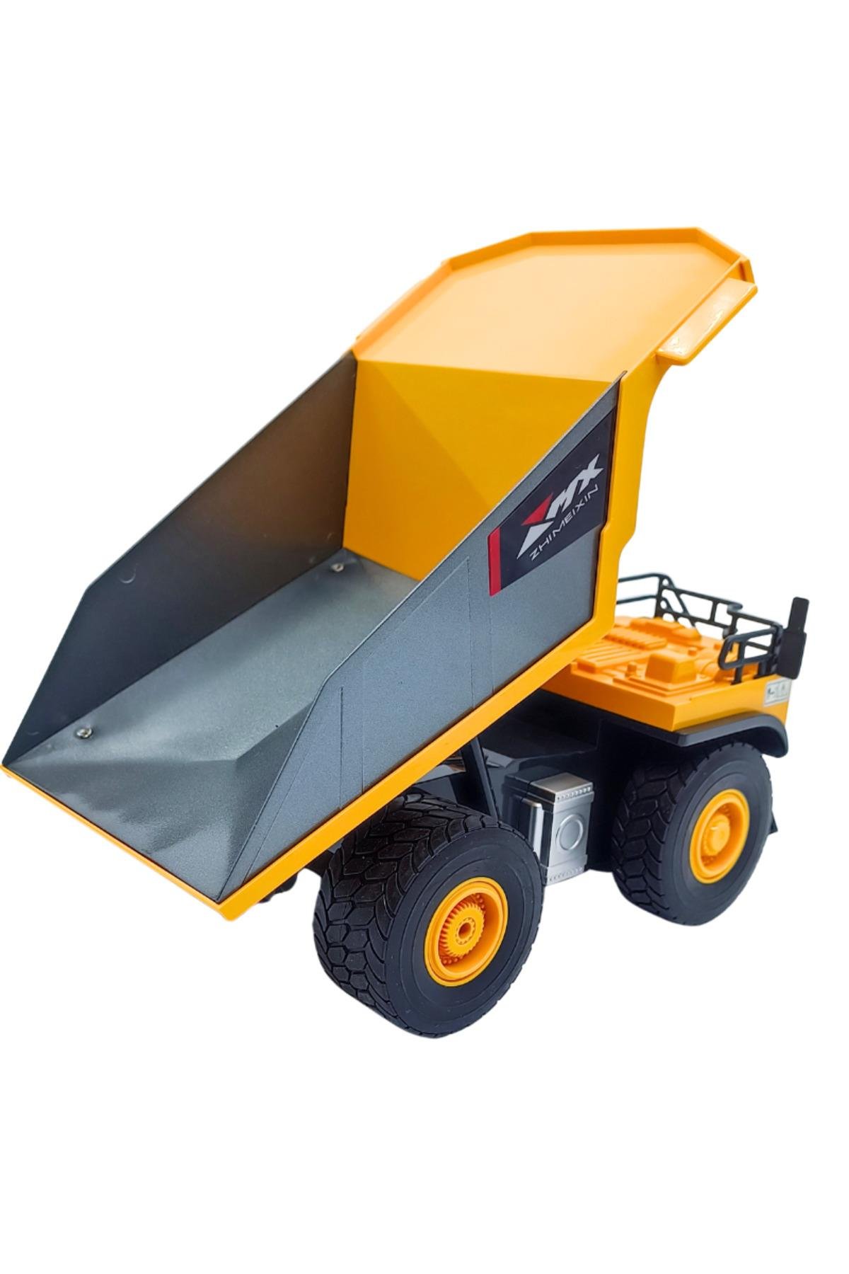 1:18 Ölçek 9 Kanallı Uzaktan Kumandalı Damperli Kamyon-Uzaktan Kumandalı Araçlar