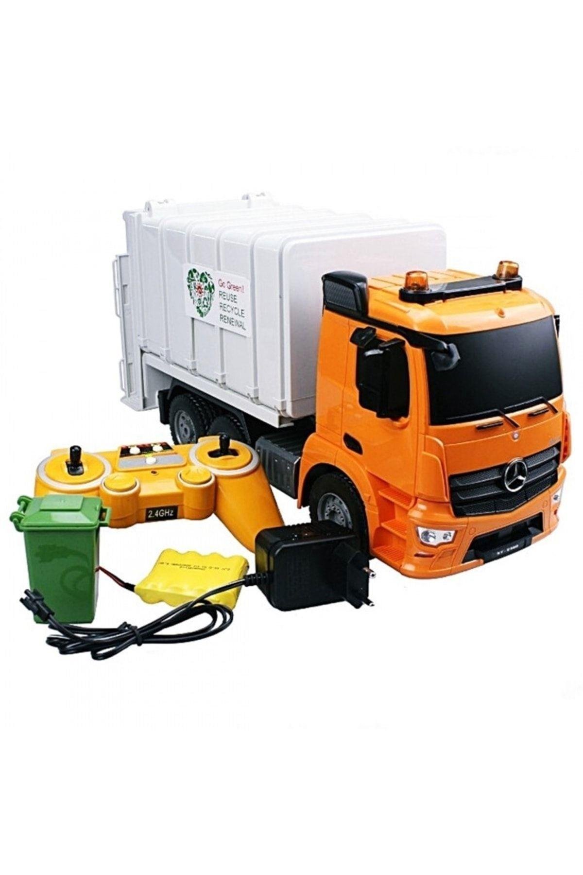 1:20 U/k Şarjlı Çöp Kamyonu-Uzaktan Kumandalı Araçlar