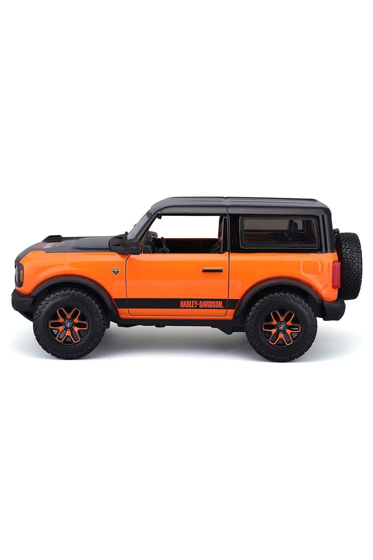 1:24 2021 Ford Bronco Badlands Model Araba 32272-Maket Araçlar