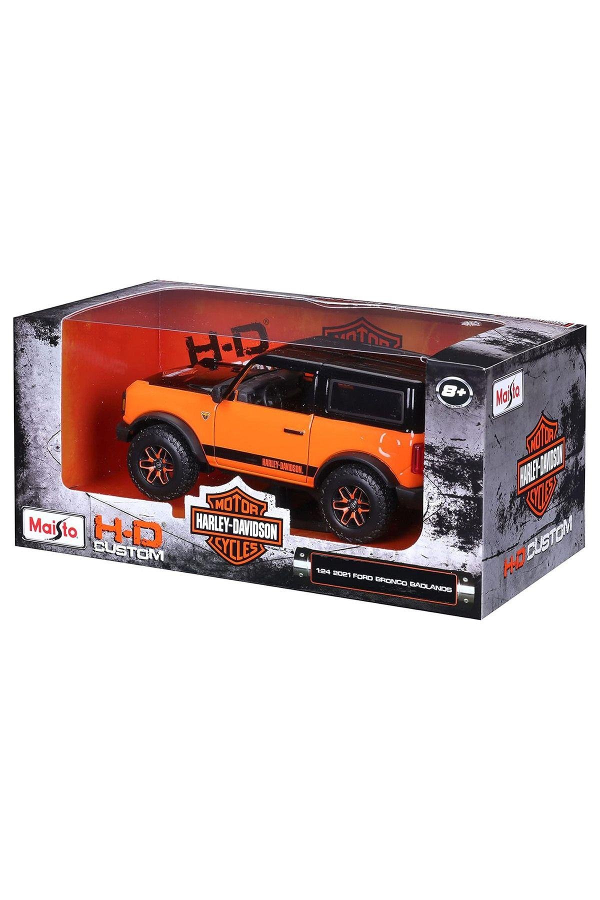 1:24 2021 Ford Bronco Badlands Model Araba 32272-Maket Araçlar