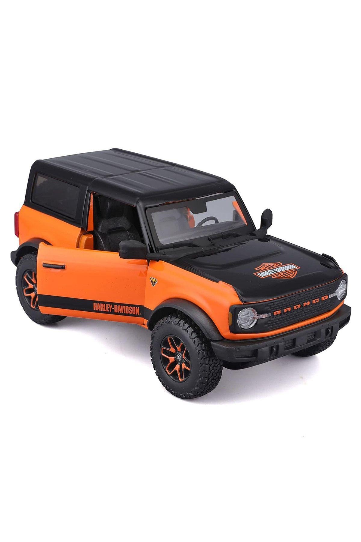 1:24 2021 Ford Bronco Badlands Model Araba 32272-Maket Araçlar