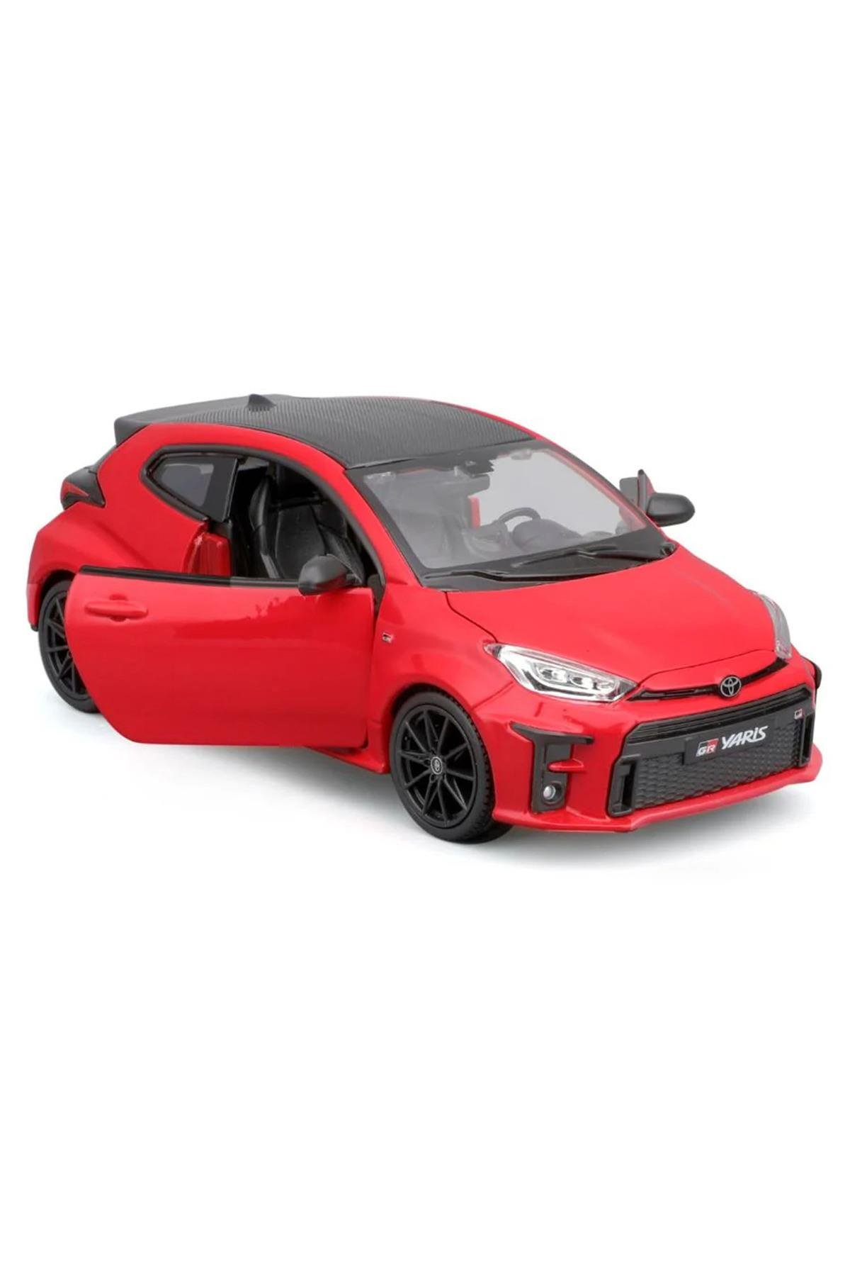 1:24 2021 Toyota gr Yaris Model Araba 32909 - Kırmızı-Maket Araçlar