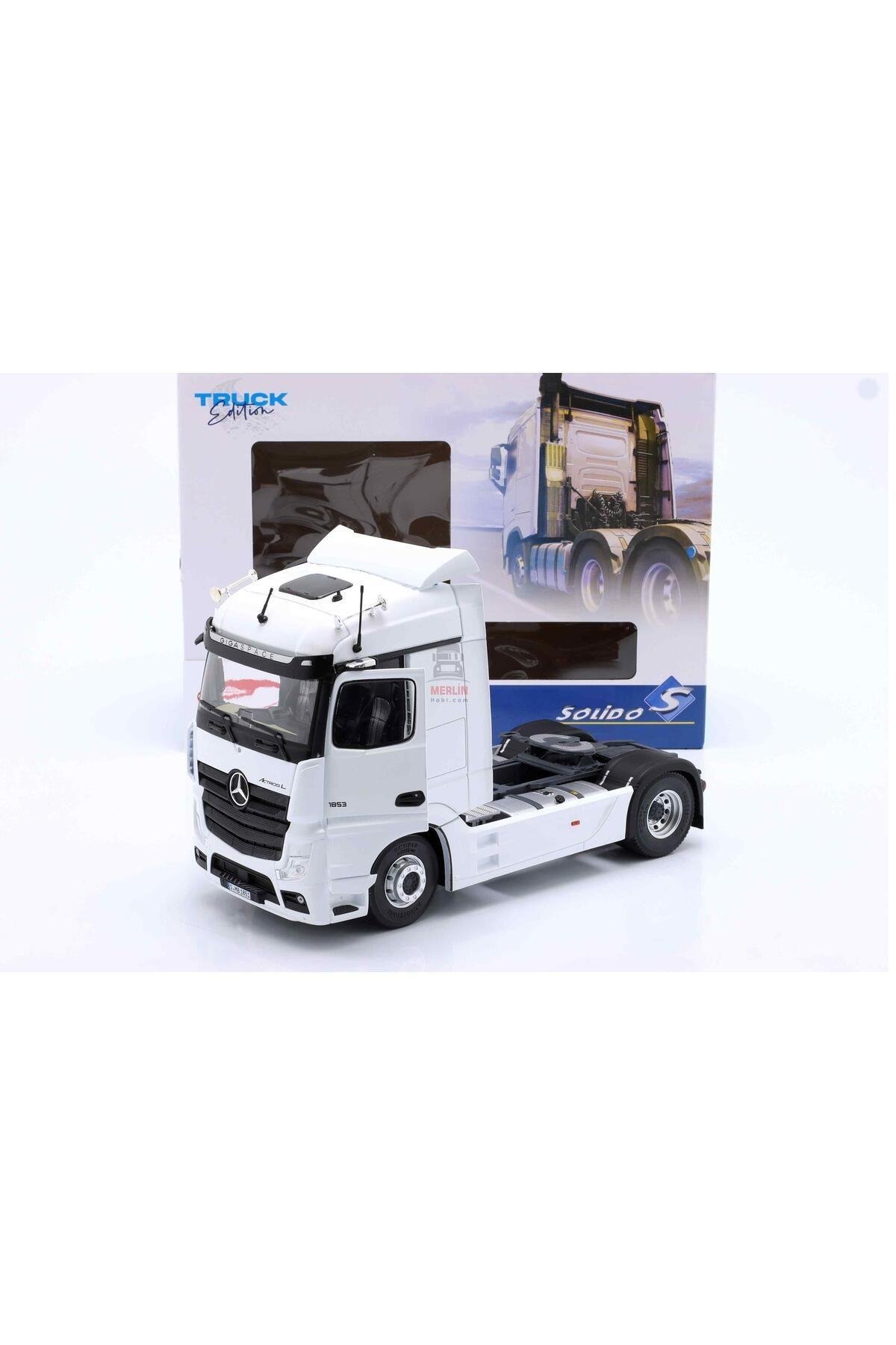 1/24 MERCEDES-BENZ ACTROS L 1853 – Beyaz Renk - Solido-Oyuncak Arabalar ve Kamyonlar