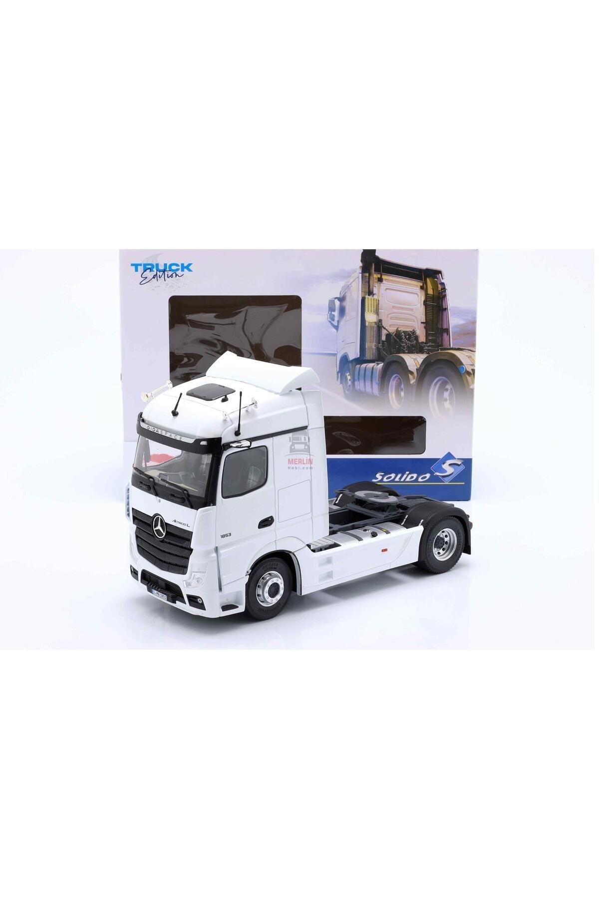 1/24 MERCEDES-BENZ ACTROS L 1853 – Beyaz Renk - Solido-Oyuncak Arabalar ve Kamyonlar