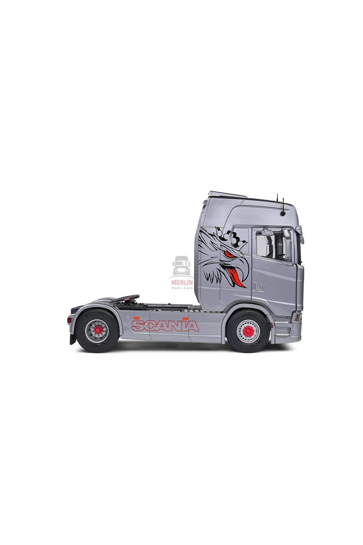 1/24 Scania 580S HighLine – Custom silver – 2024 Tır Çekici-Oyuncak Arabalar ve Kamyonlar