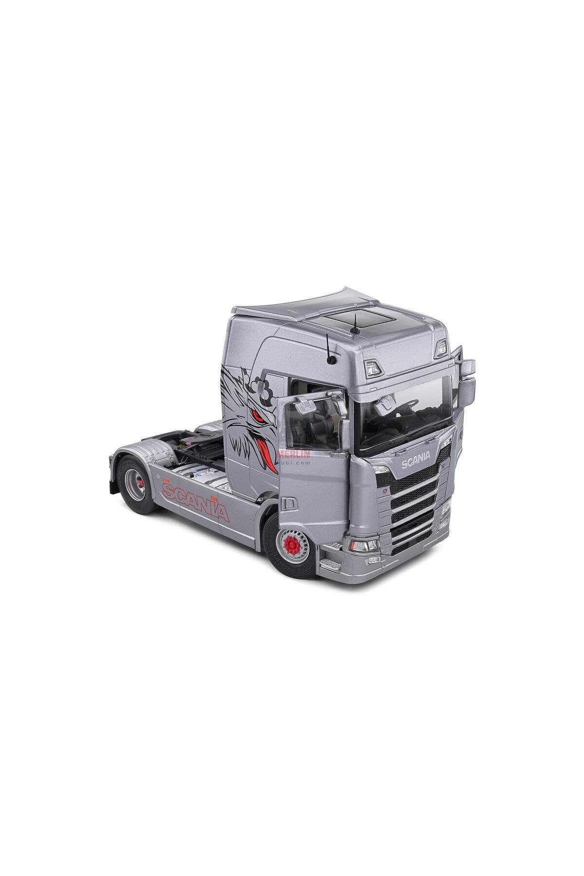 1/24 Scania 580S HighLine – Custom silver – 2024 Tır Çekici-Oyuncak Arabalar ve Kamyonlar