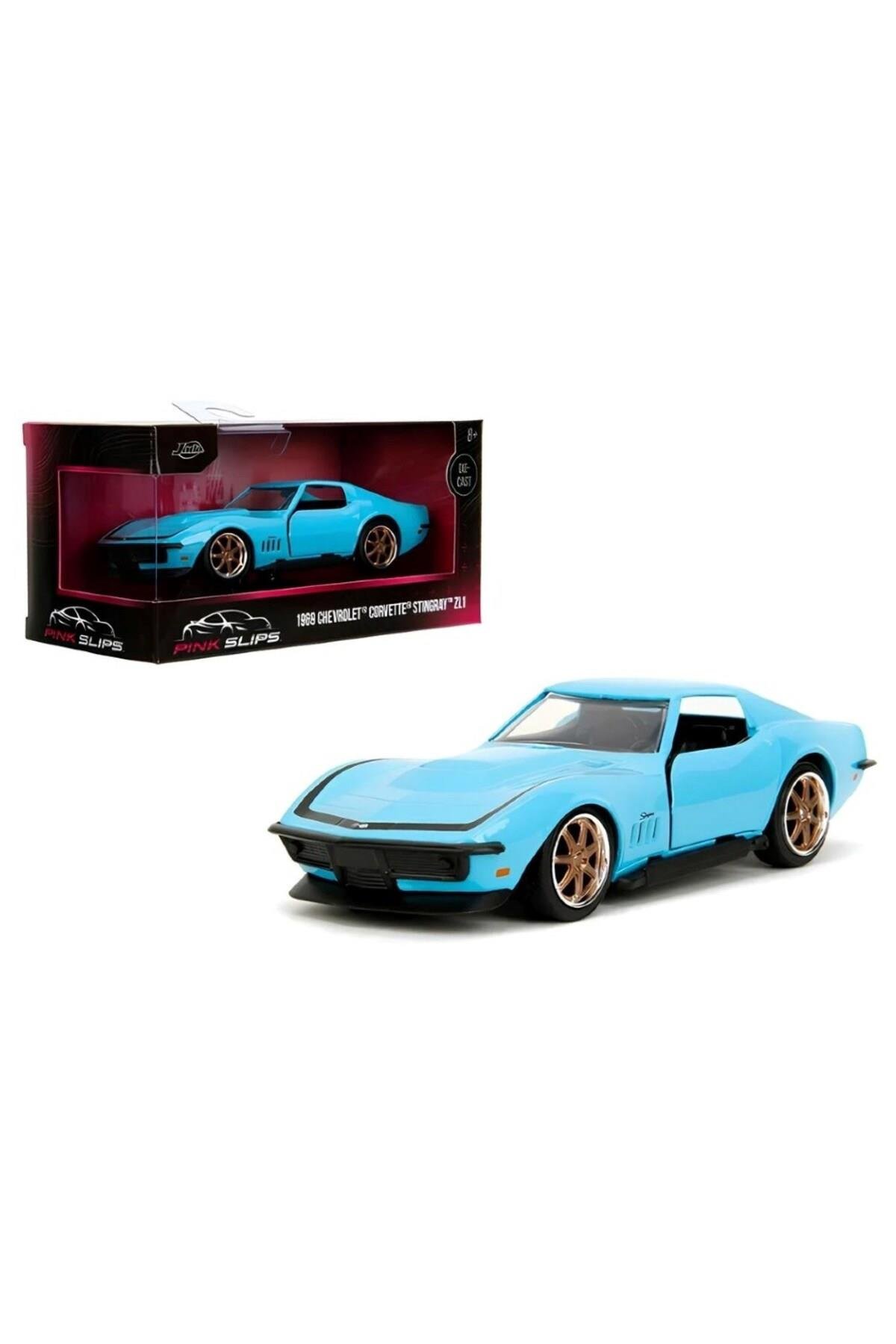 1:32 Pink Slips 1969 Chevrolet Corvette Stingray ZL1-Maket Araçlar