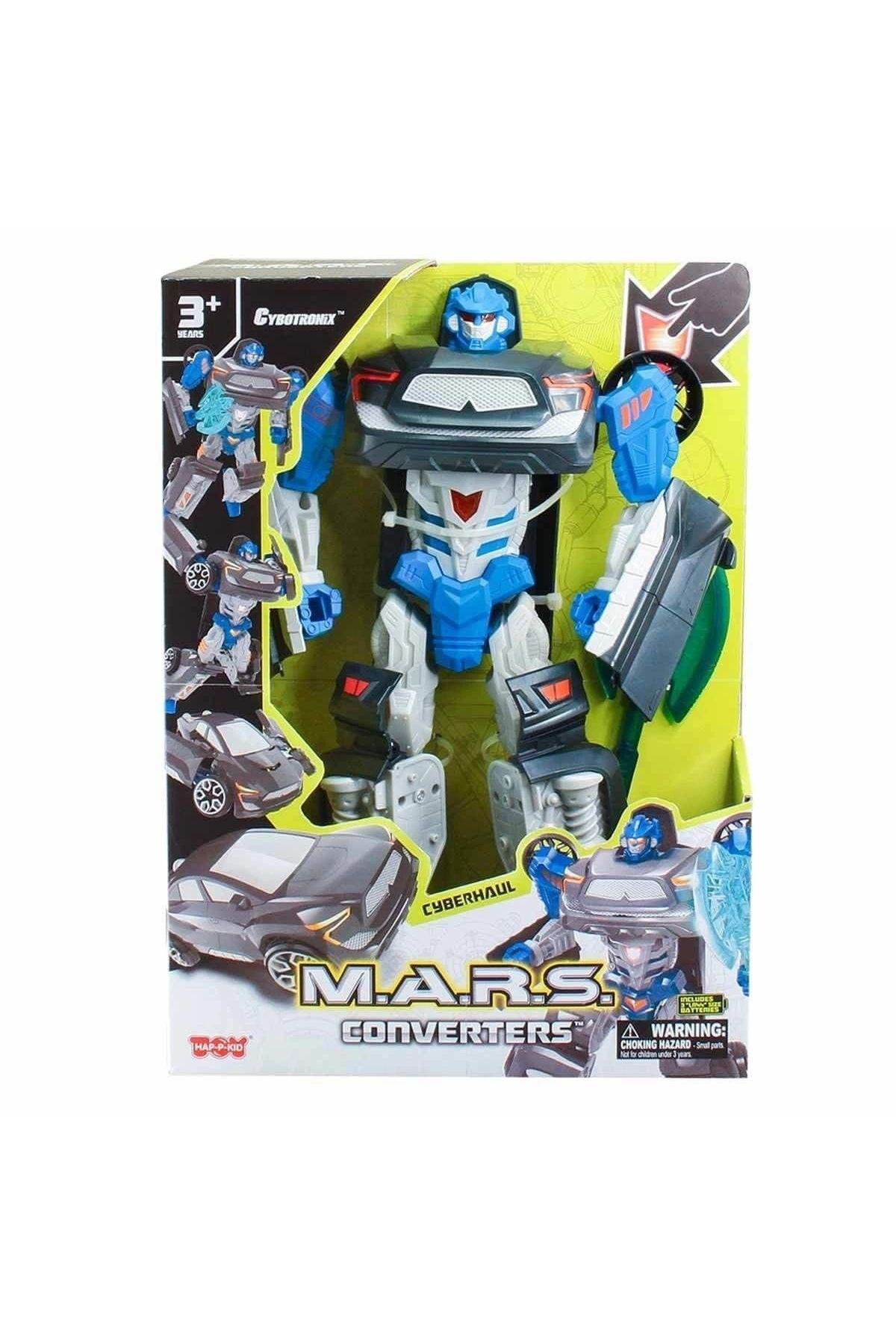 15771 2in1 M.A.R.S Sesli ve Işıklı Converters Cyberhaul Dönüşebilen Robot 37 cm-Robotlar