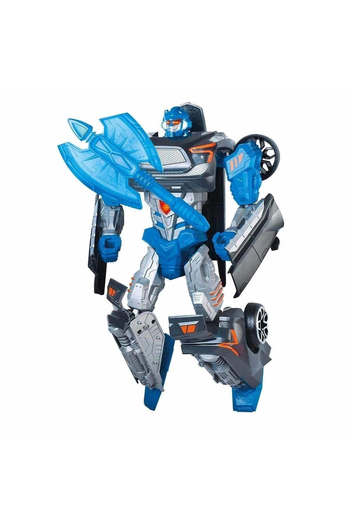 15771 2in1 M.A.R.S Sesli ve Işıklı Converters Cyberhaul Dönüşebilen Robot 37 cm-Robotlar