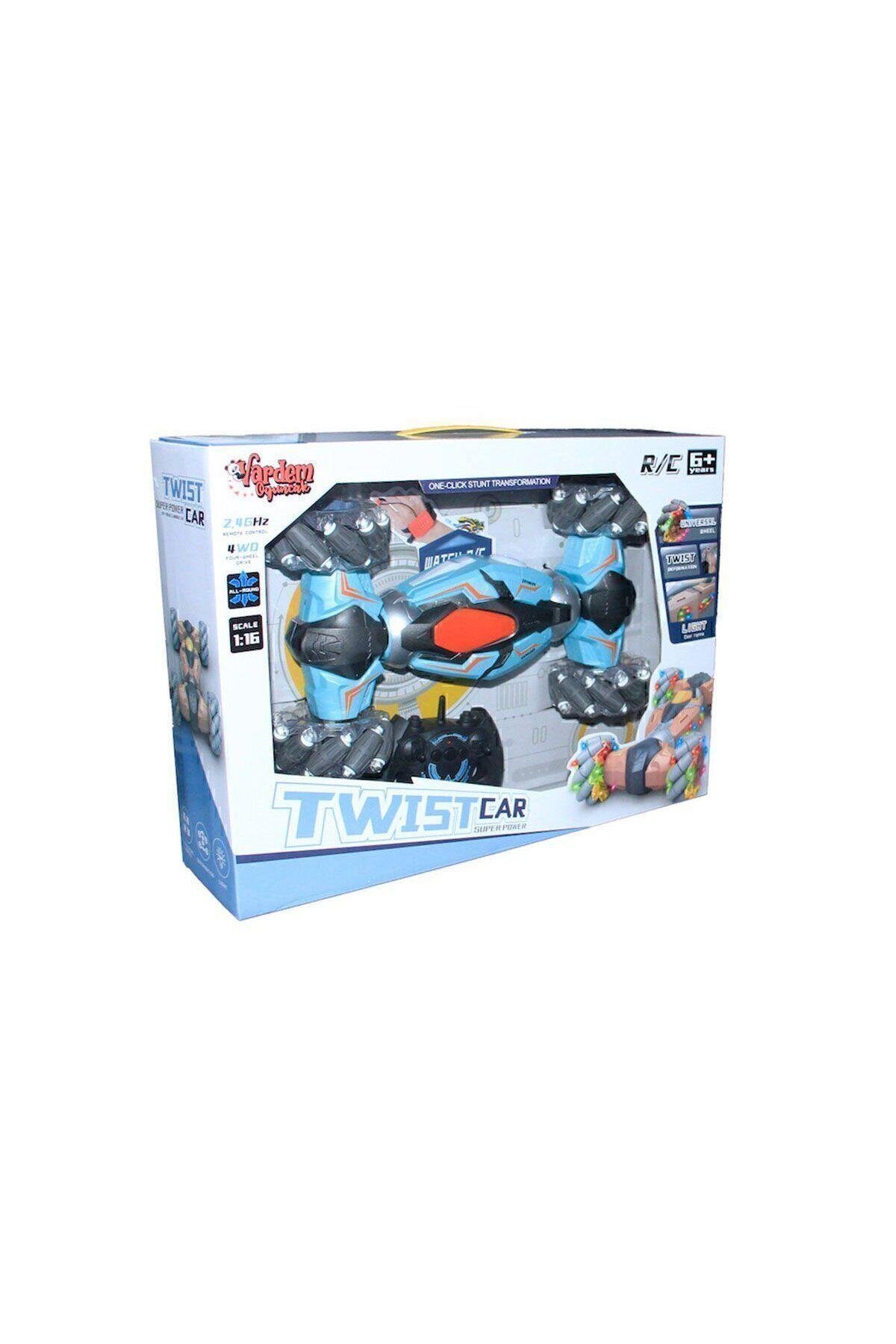 2.4g Işıklı Bileklik Kumandalı Akrobat Araba Fabbatoys-Uzaktan Kumandalı Araçlar