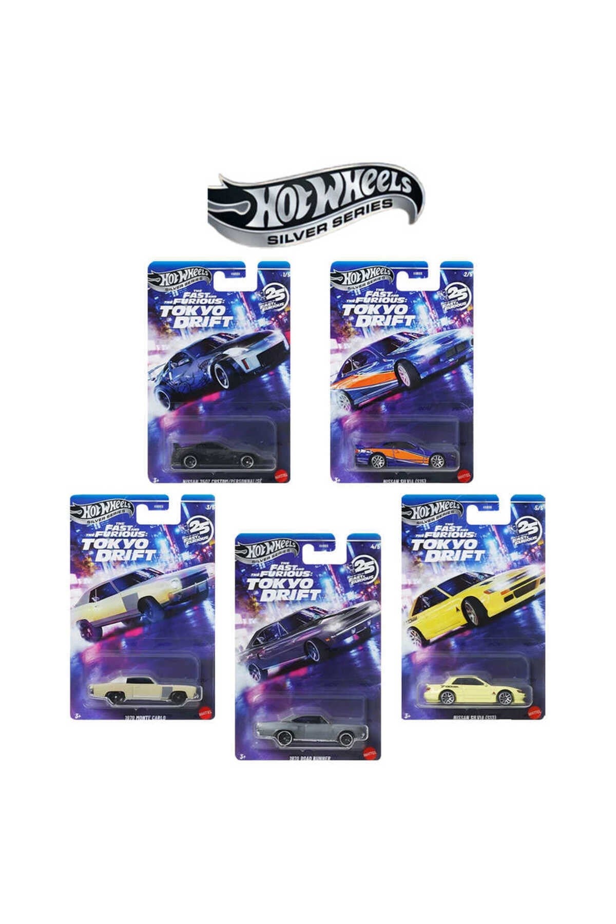 2026 Fast & Furious Tokyo Drift HNR88 979M-Maket Araçlar
