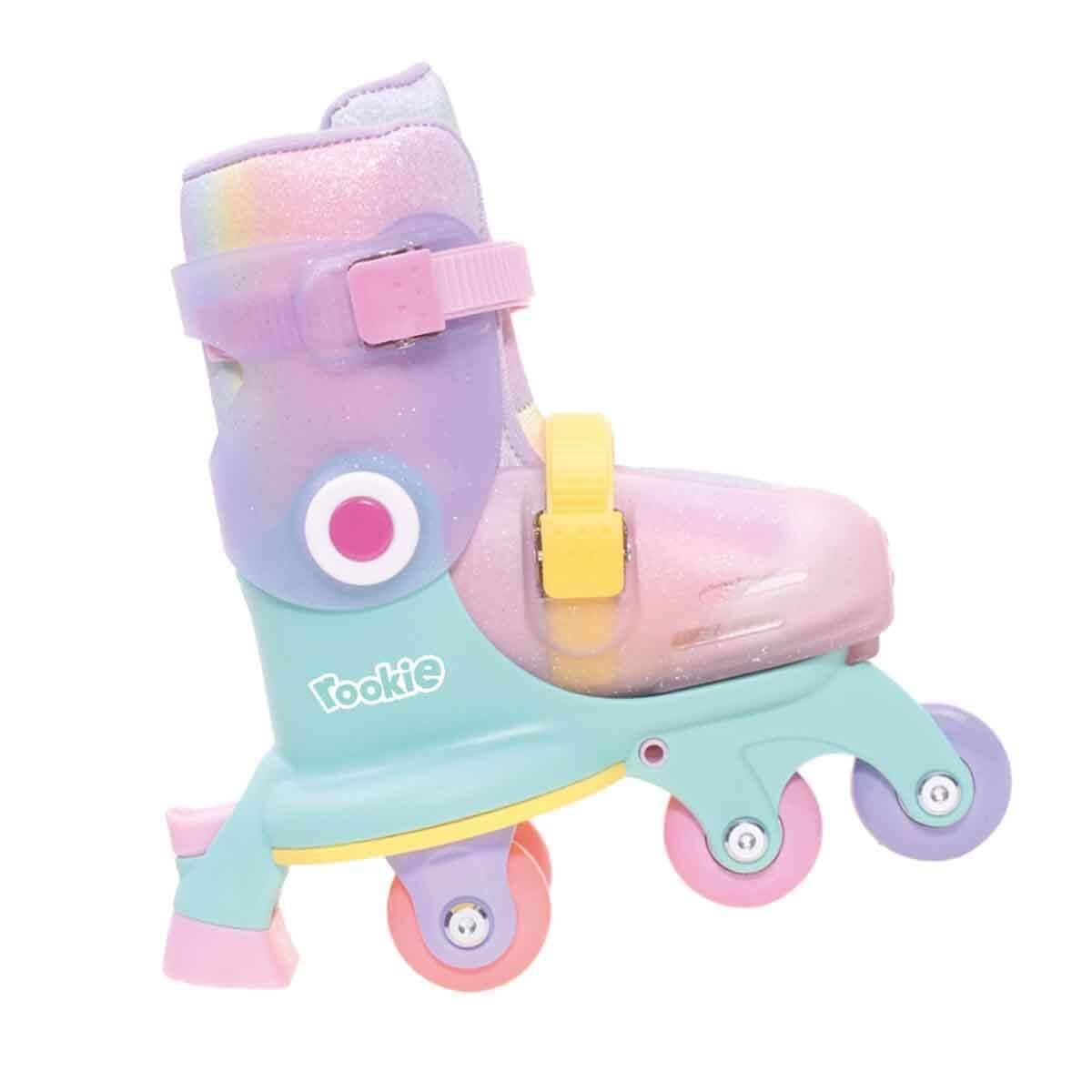 2in1 Gokidy Rookie Dönüşebilen 4 Tekerlekli Pembe Paten-Park Bahçe Oyuncakları