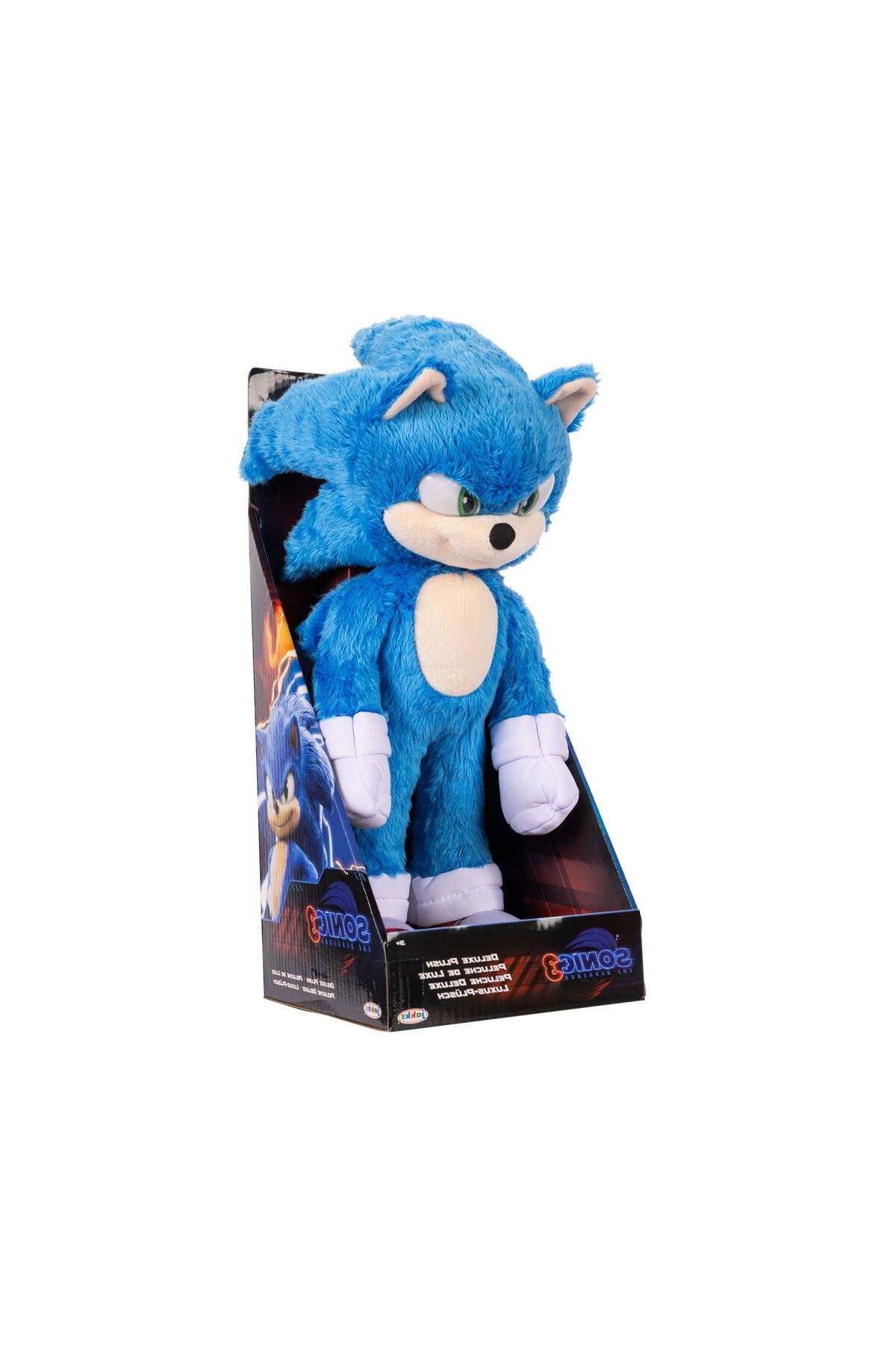 3 Film Deluxe Peluş Sonic 13 - Mavi-Peluş Oyuncaklar