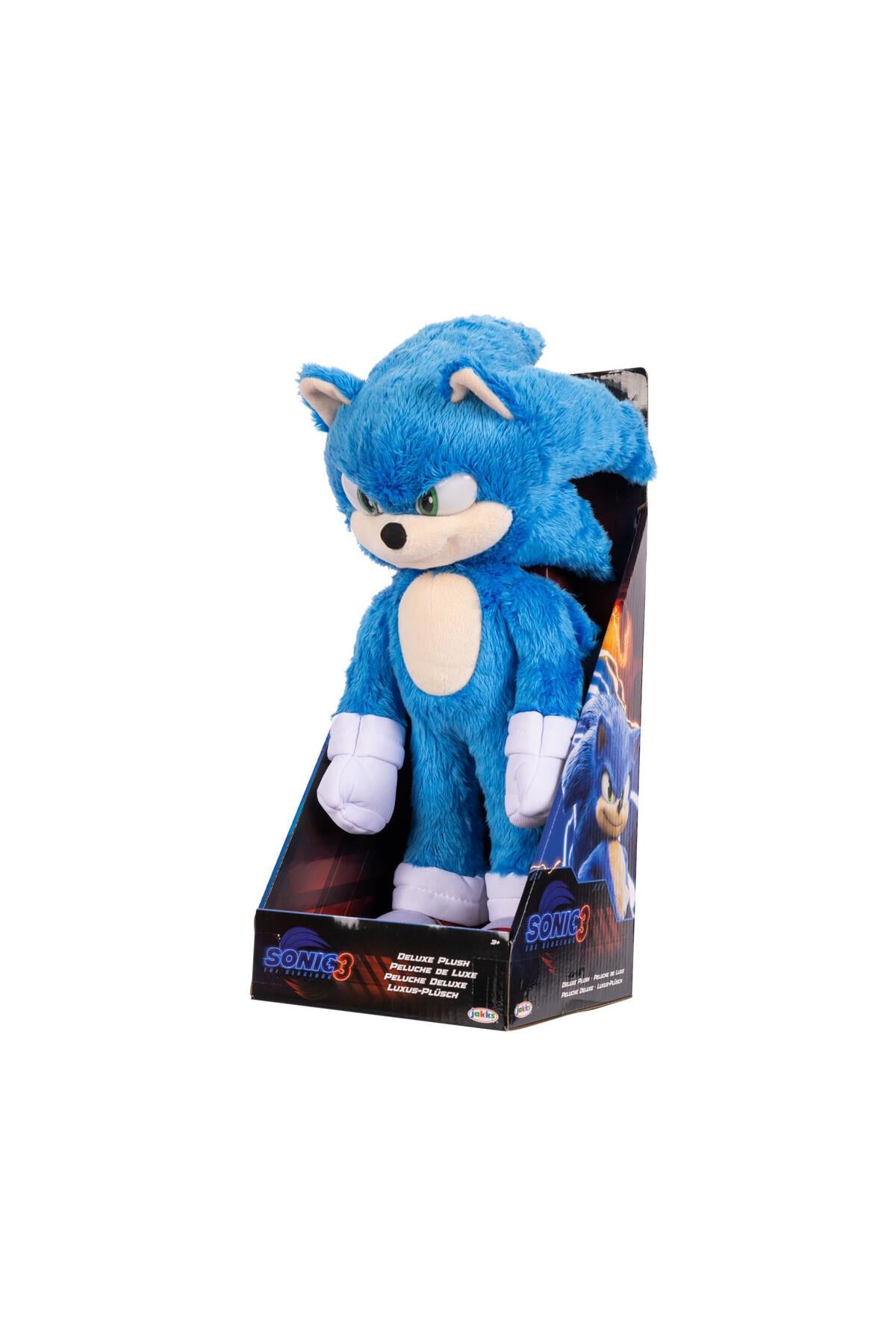 3 Film Deluxe Peluş Sonic 13 - Mavi-Peluş Oyuncaklar
