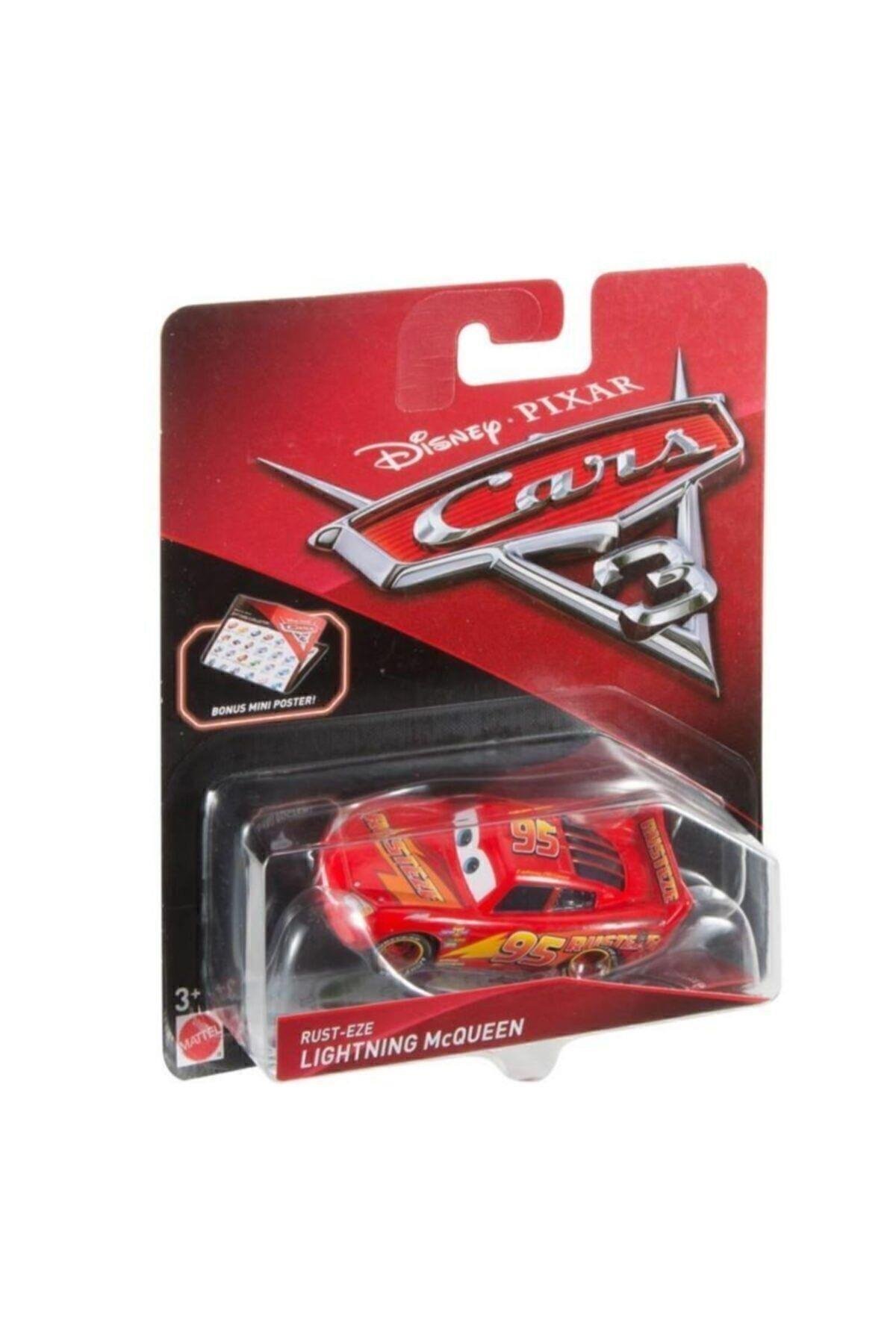 3 Tekli Karakter Araçlar Dxv29-fgd64 Rust Eze Lightning Mcqueen-Oyuncak Arabalar ve Kamyonlar