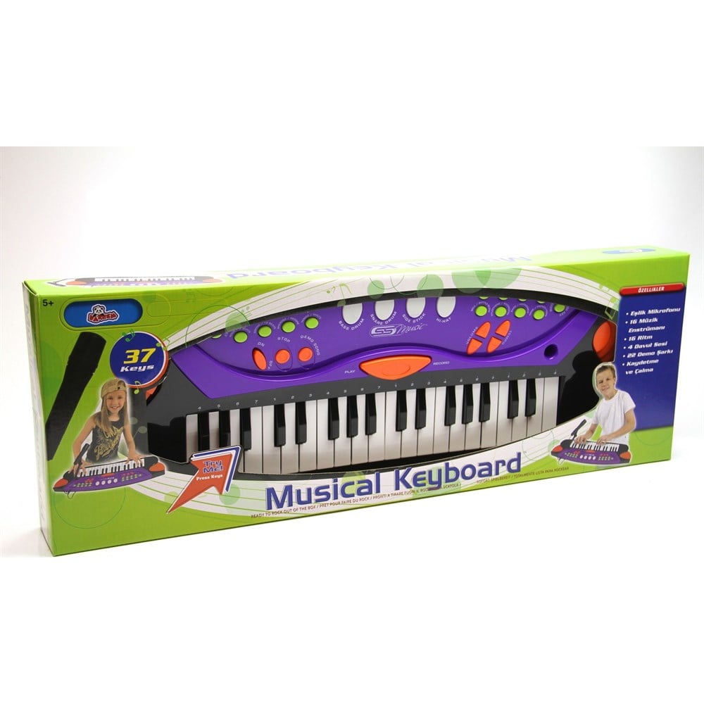 37 Tuş Mikrofonlu Org-Müzik Aletleri