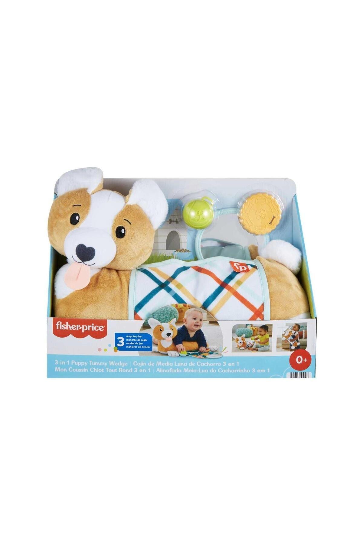 3'ü 1 Arada Köpekçik Uzanma Yastığı Hjw10-Eğitici Oyuncak