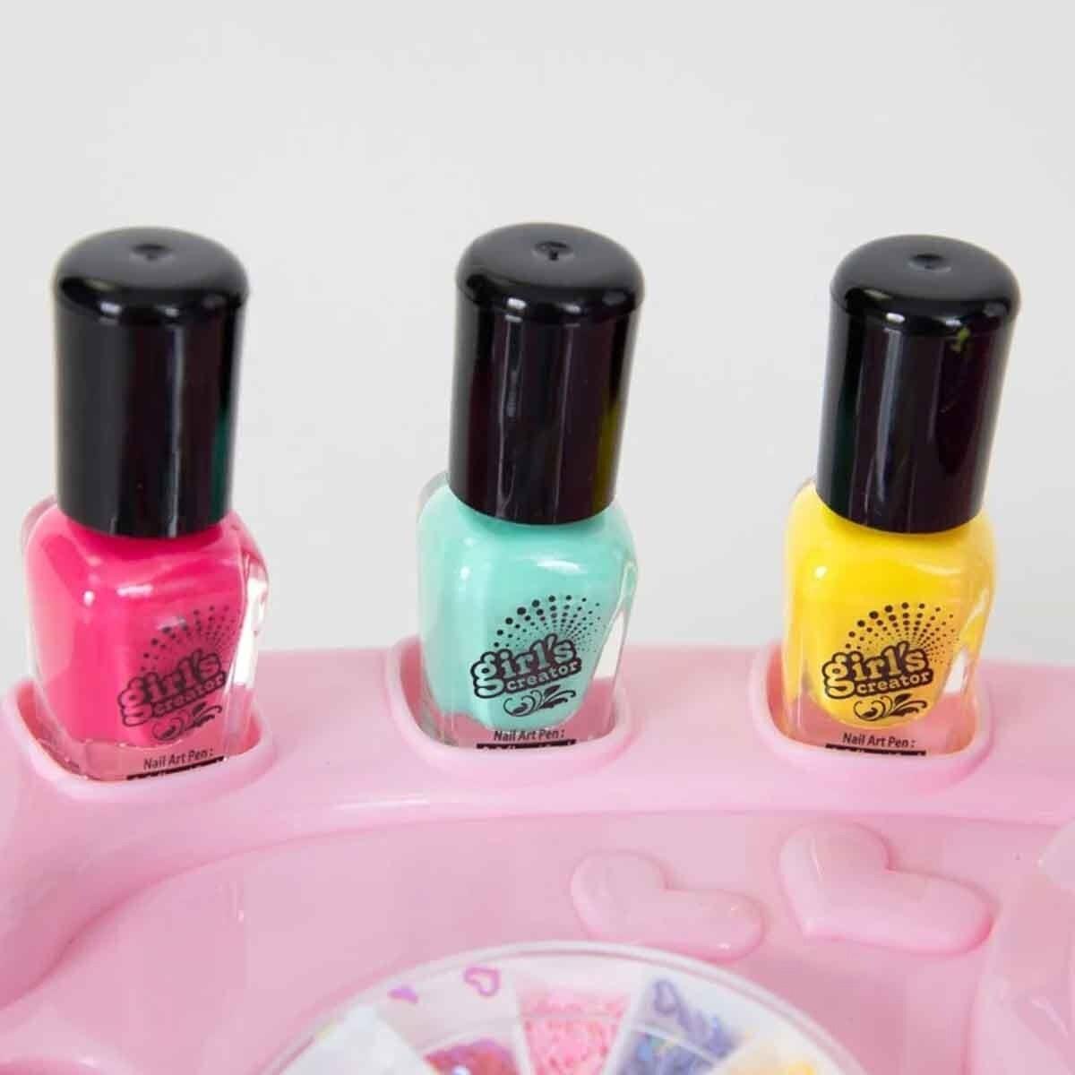 4789 Sun-Işıklı Tırnak Tasarım Stüdyosu-Kız Rol Oyuncakları