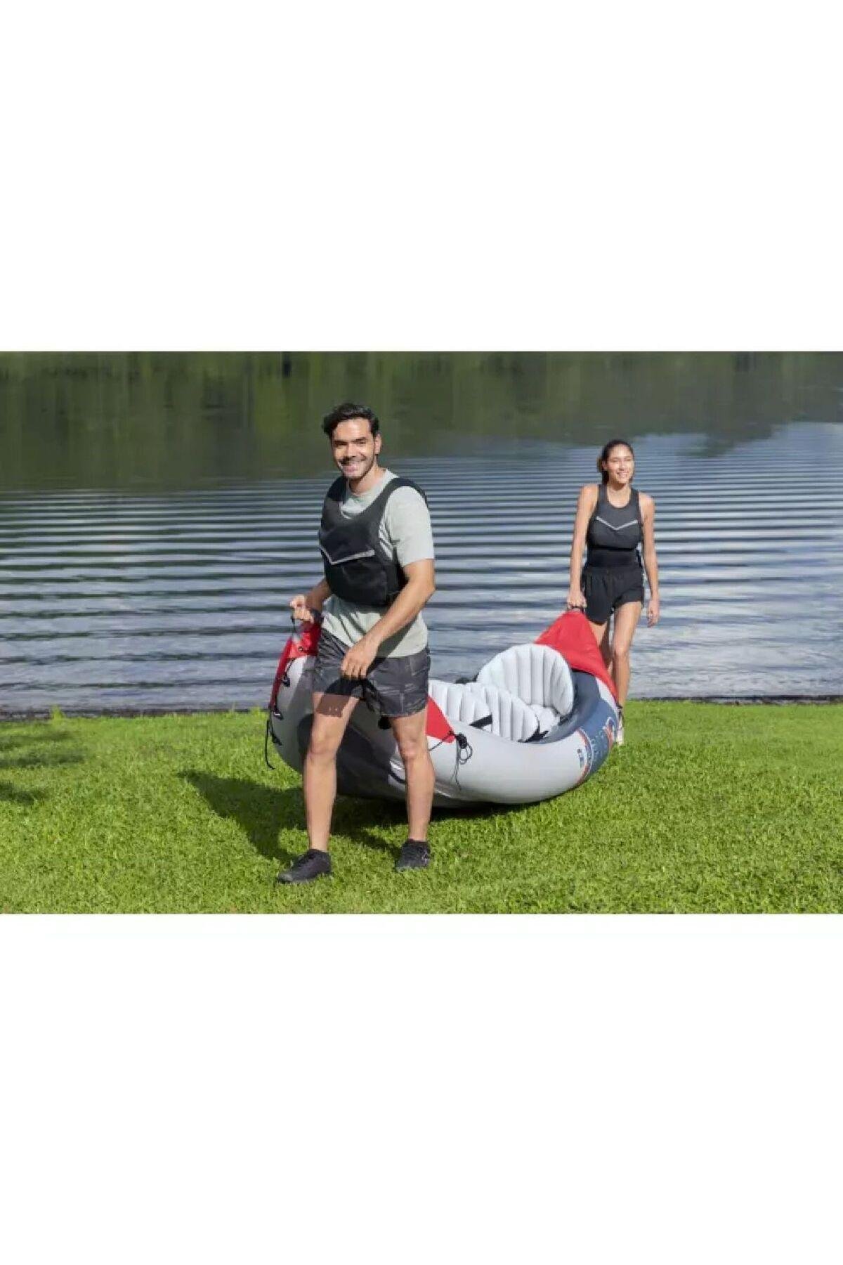 65132 Rapid X3 Hydroforce 3 Kişilik Şişme Kano 381X100CM-Deniz ve Havuz Ürünleri