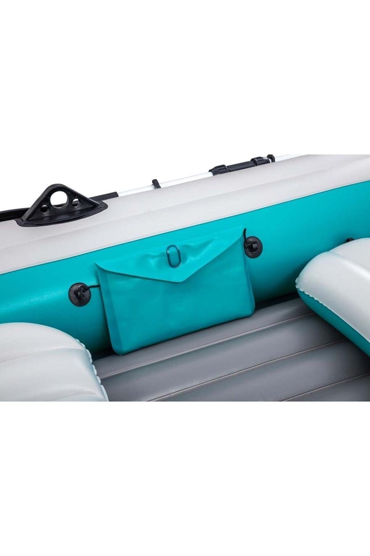 65159 Hydro-force Advanture Elite 5 Kişilik Raft Set Şişme Bot 364*166cm Full-Deniz ve Havuz Ürünleri