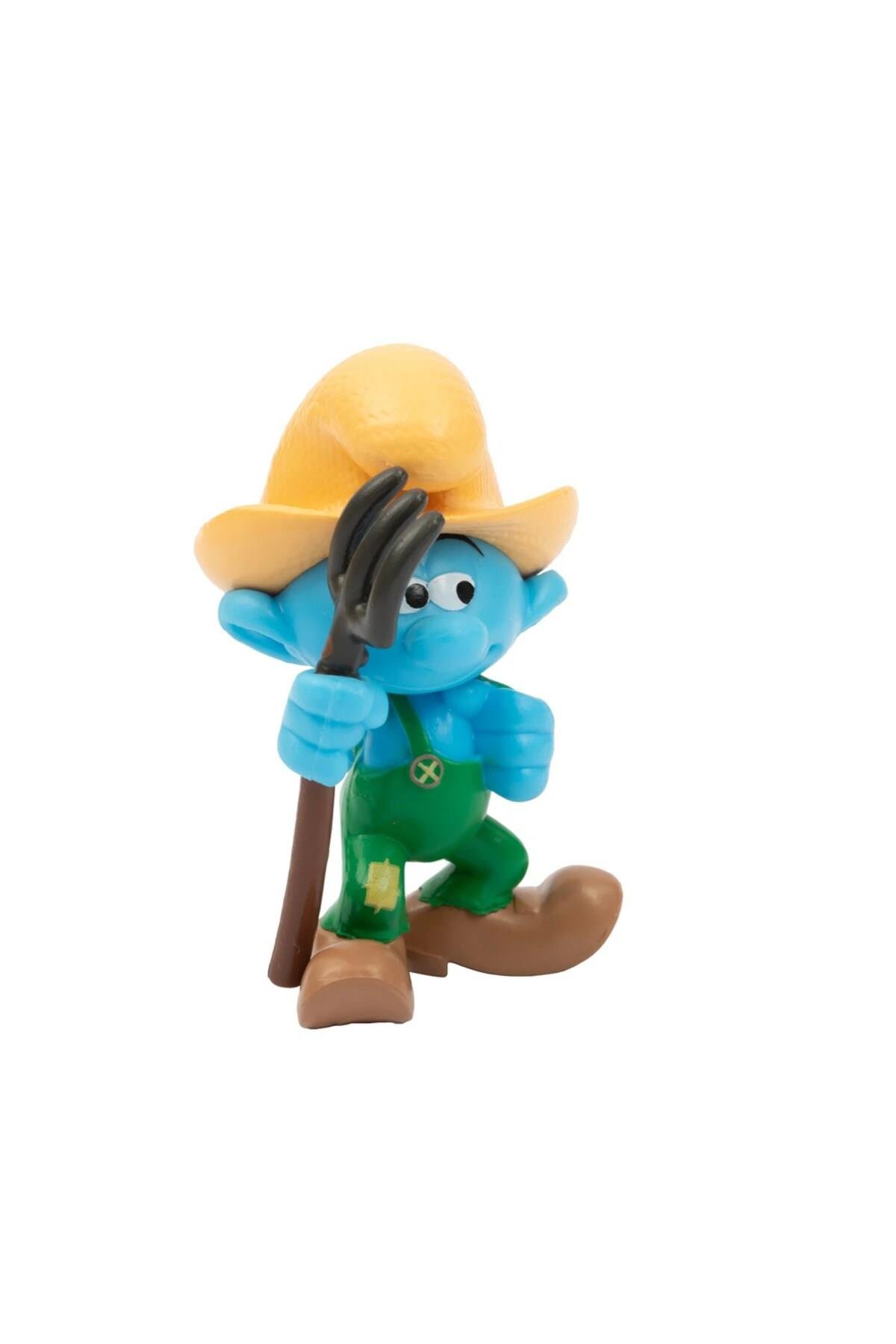 6'lı Figür Seti S2 PUF46000 Gargamel Şirin Baba-Karakter Figürleri