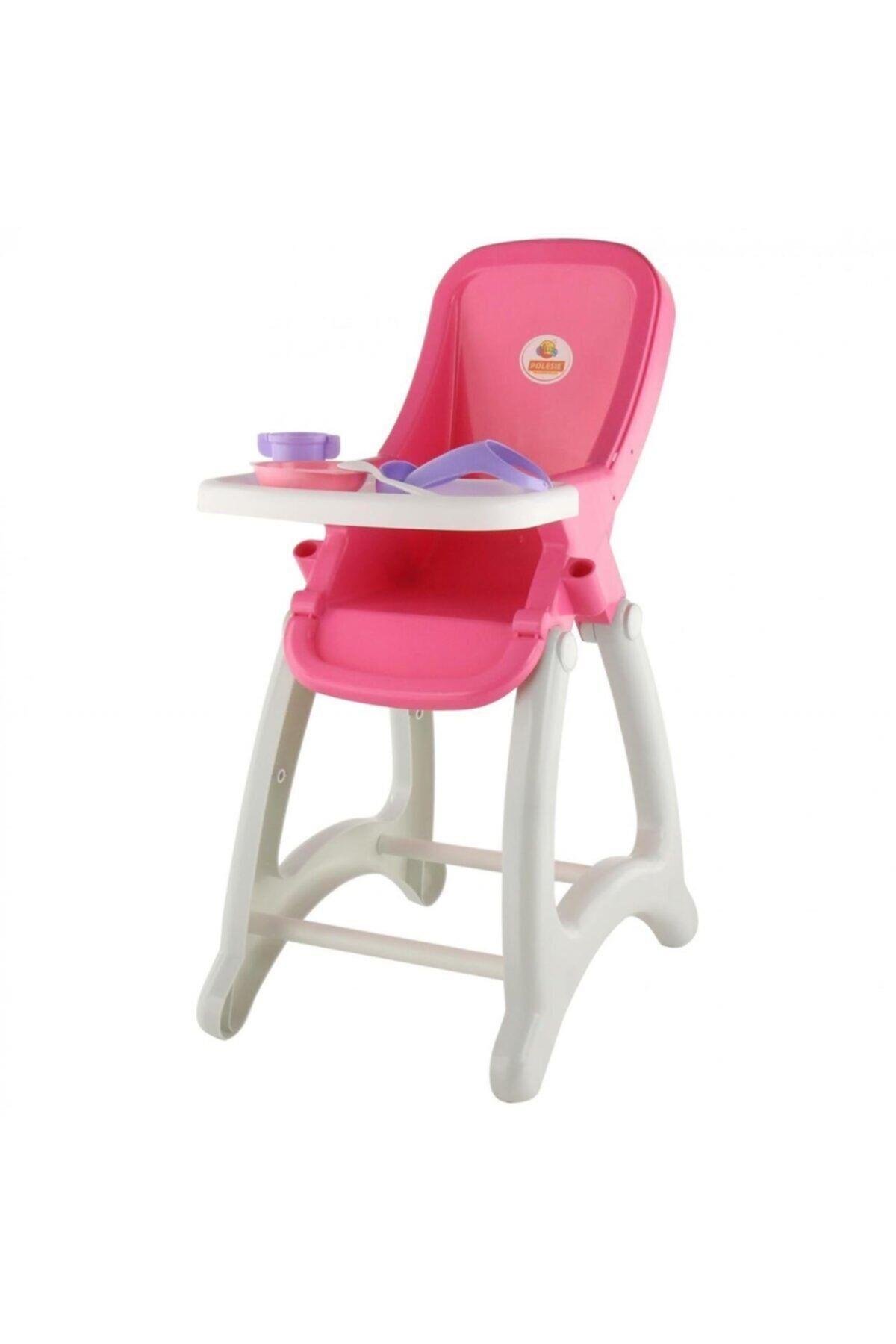 87935 Demonte Takım-oyuncak Bebek Için Mama Sandalyesi 