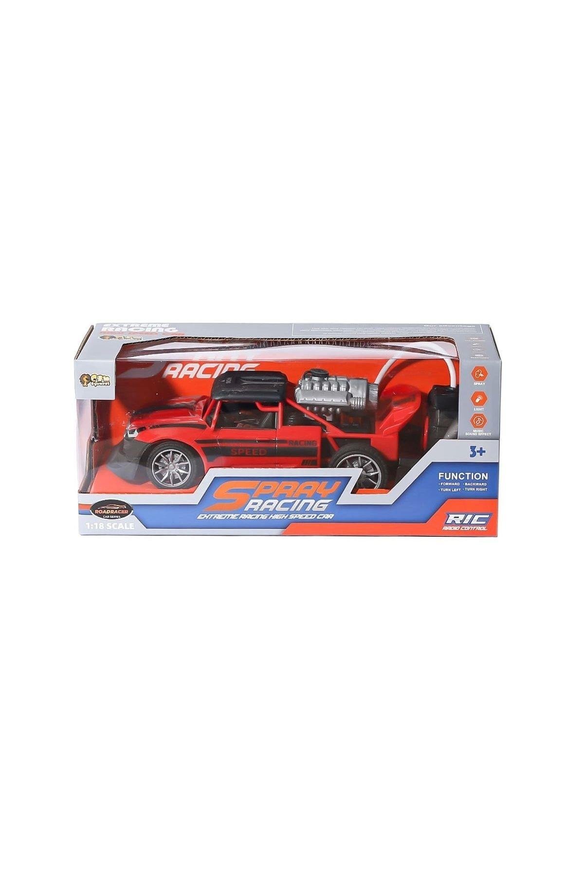 888-P1-P2 Kumandalı Duman Çıkartan Yarış Arabası 1:18 -Can-Uzaktan Kumandalı Araçlar