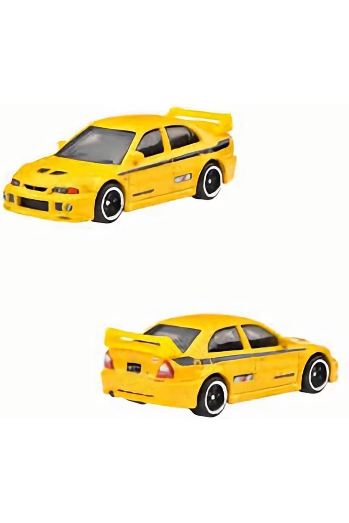 90 Lar Sokak Sahnesi Temalı Arabalar MITSUBISHI LANCER EVOLUTION VI JCB58-Oyuncak Arabalar ve Kamyonlar