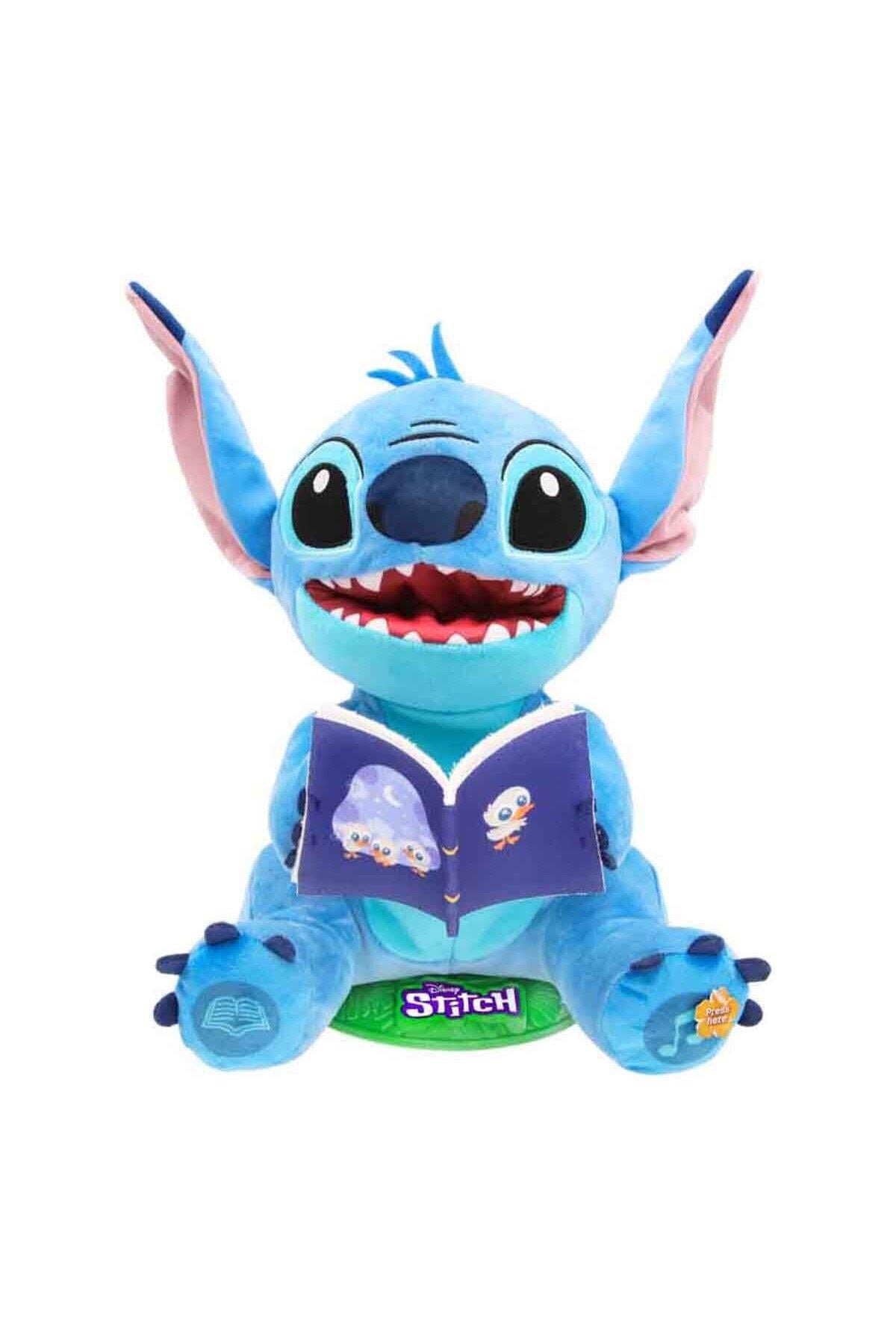 92792 SUN-IMC-PELUŞ STITCH STORYTELLER FONK SESLİ IŞIKLI STCH-Eğitici Oyuncak