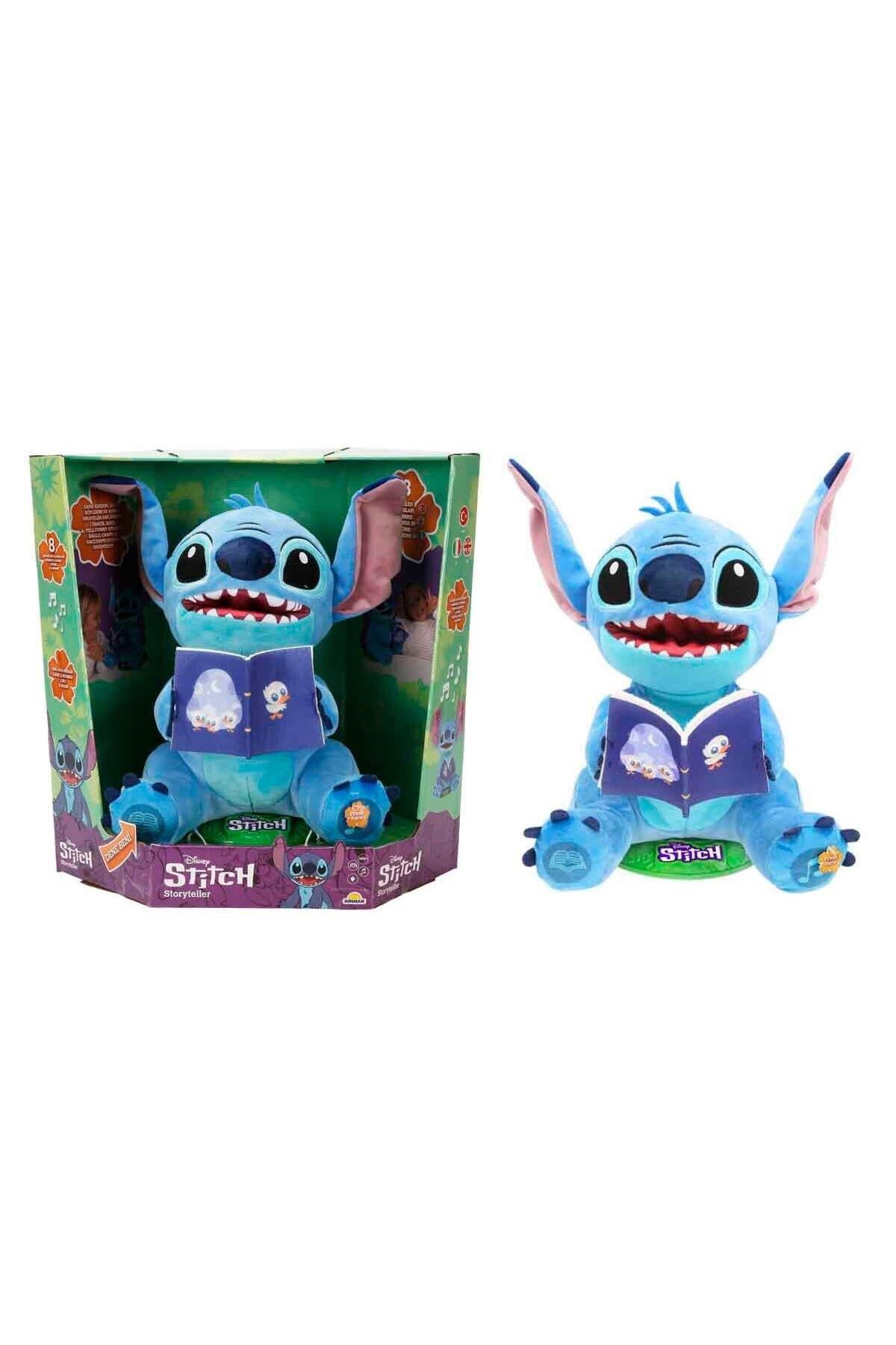92792 SUN-IMC-PELUŞ STITCH STORYTELLER FONK SESLİ IŞIKLI STCH-Eğitici Oyuncak