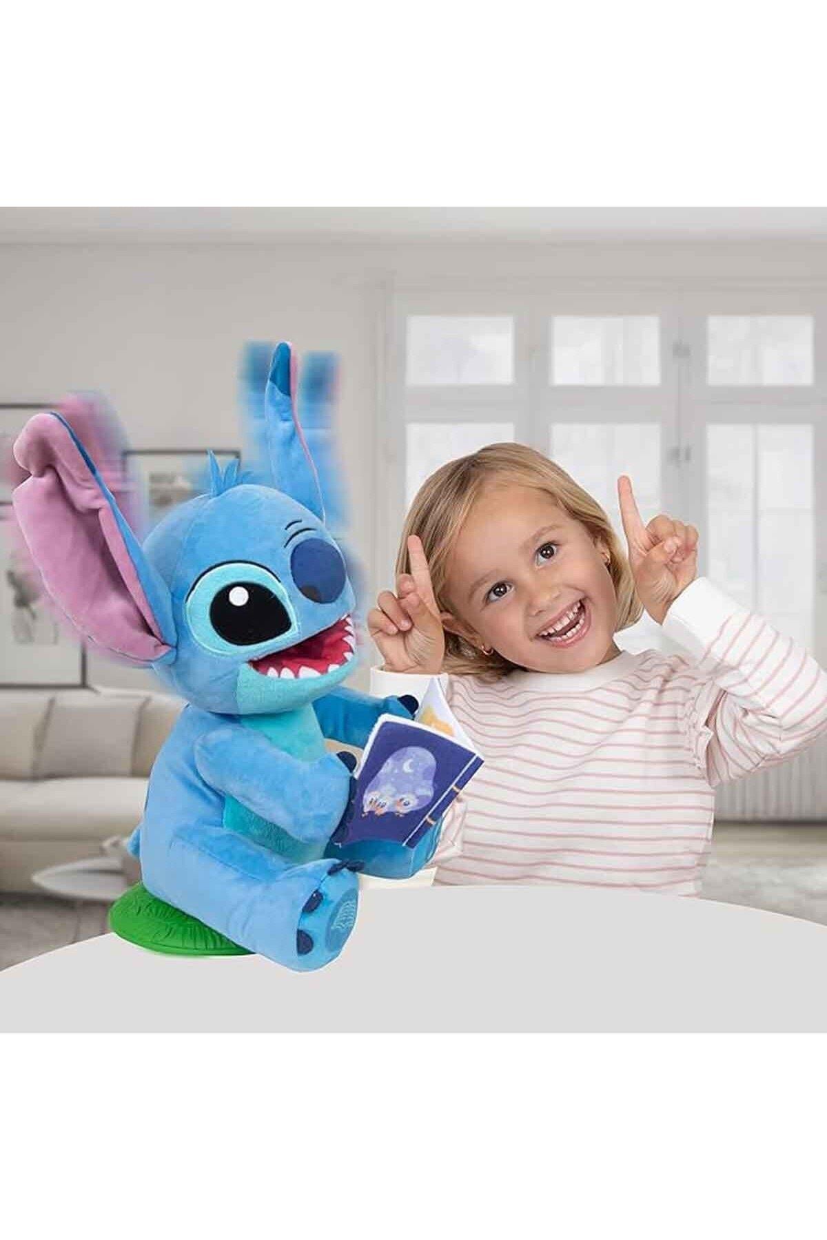 92792 SUN-IMC-PELUŞ STITCH STORYTELLER FONK SESLİ IŞIKLI STCH-Eğitici Oyuncak